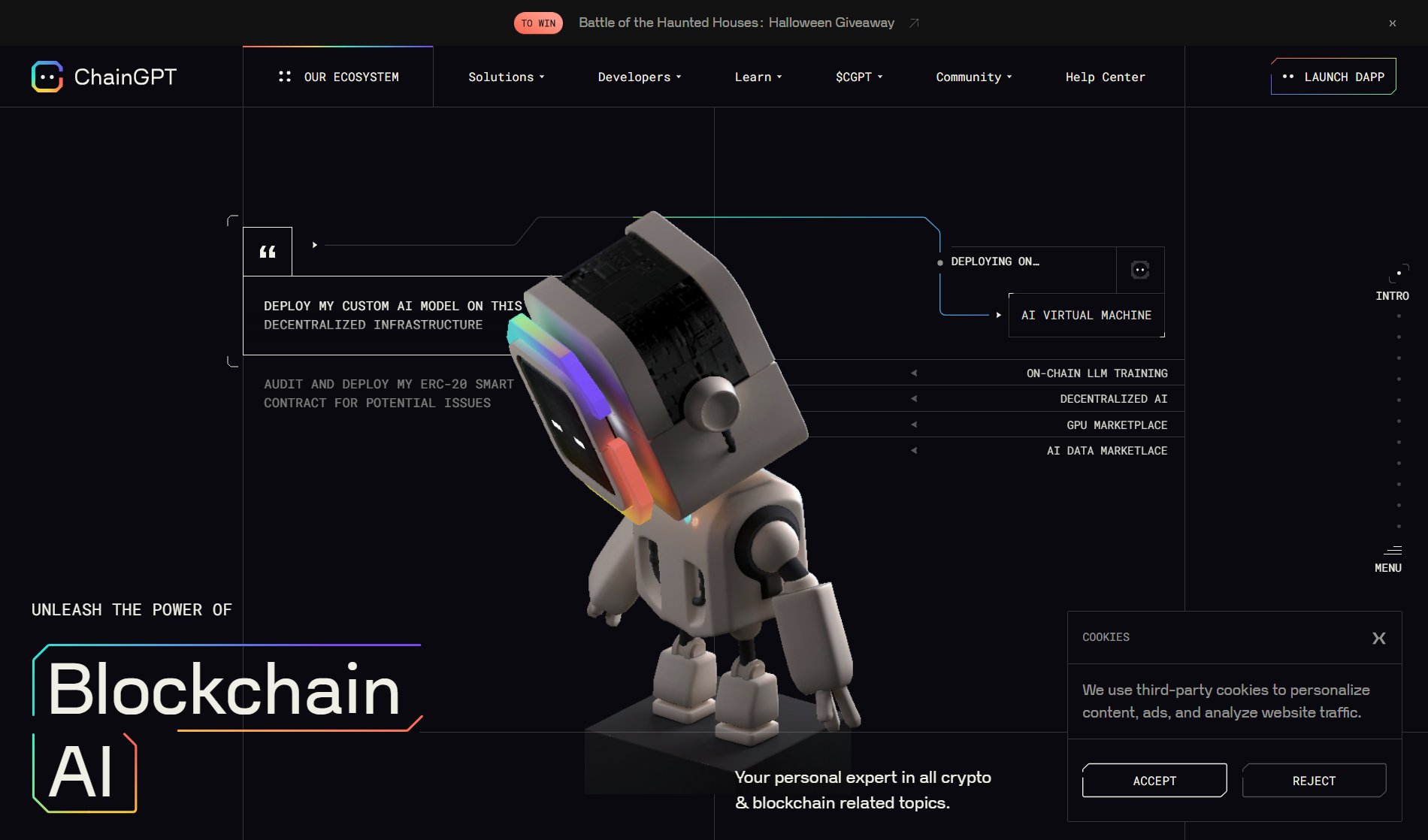 ChainGPT ChainGPT Interface & Screenshots ChainGPT ChainGPT Interface & Screenshots