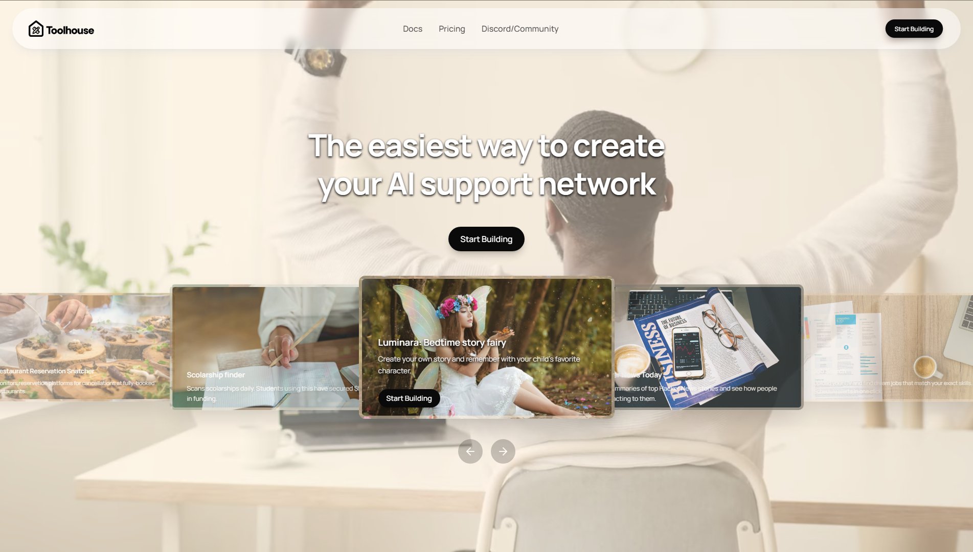 Toolhouse Toolhouse Interface & Screenshots Toolhouse Toolhouse Interface & Screenshots