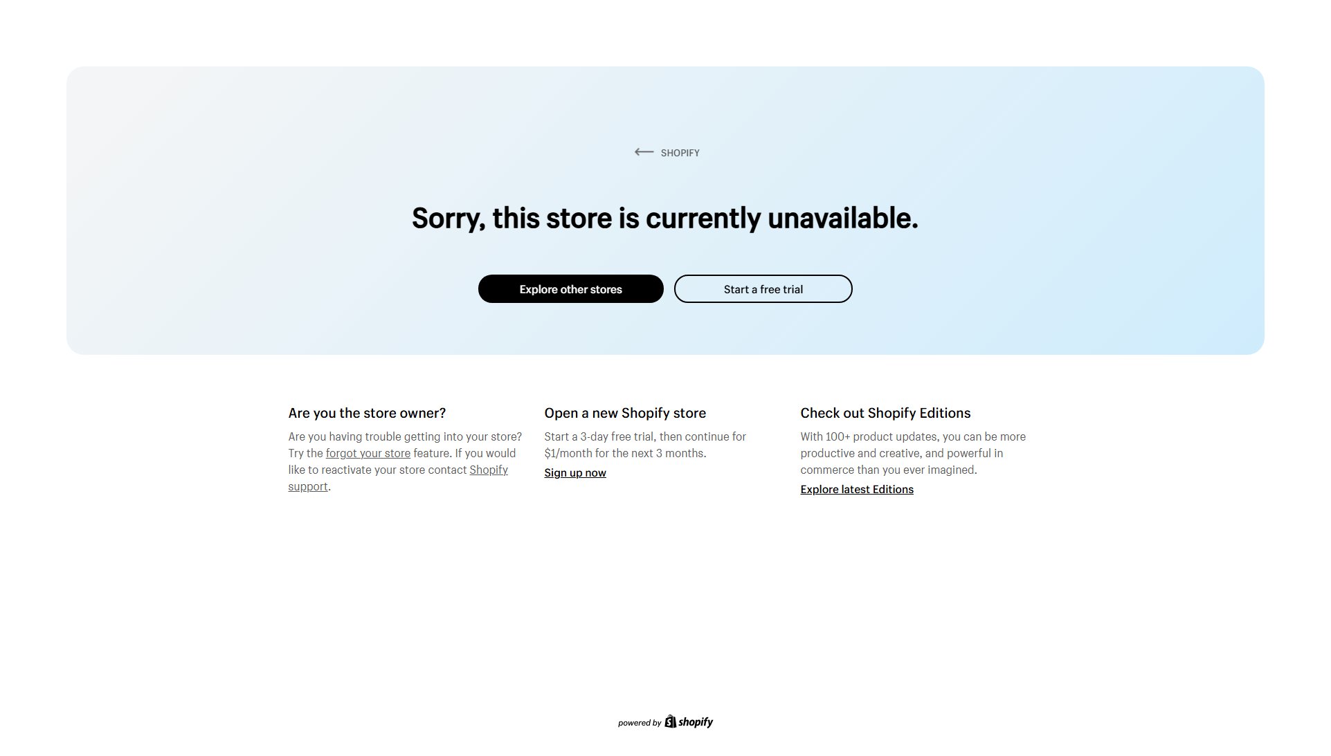 Shopify Shopify Interface & Screenshots
