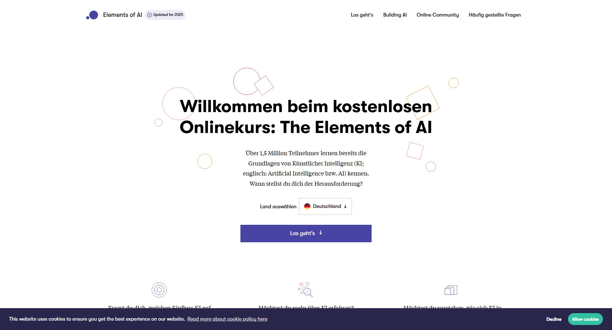 Elements of AI Elements of AI Interface & Screenshots Elements of AI Elements of AI Interface & Screenshots