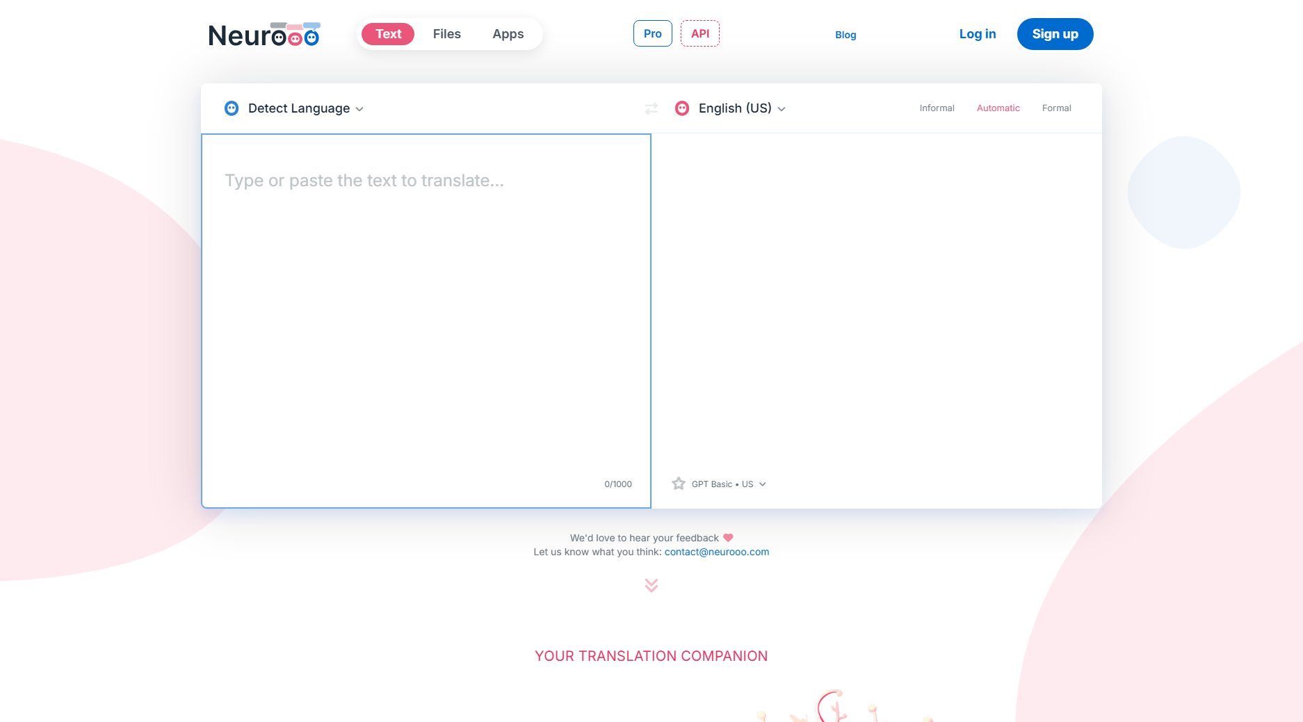 Neurooo Neurooo Interface & Screenshots Neurooo Neurooo Interface & Screenshots