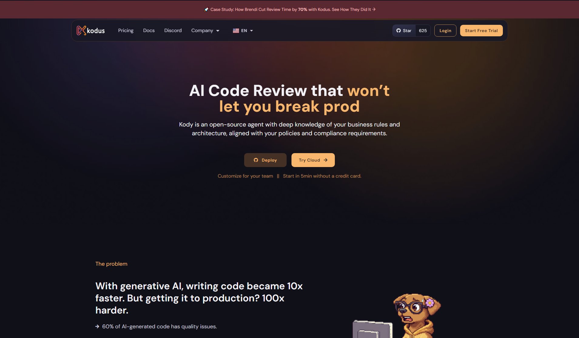 Kodus AI Code Review Kodus AI Code Review Interface & Screenshots Kodus AI Code Review Kodus AI Code Review Interface & Screenshots