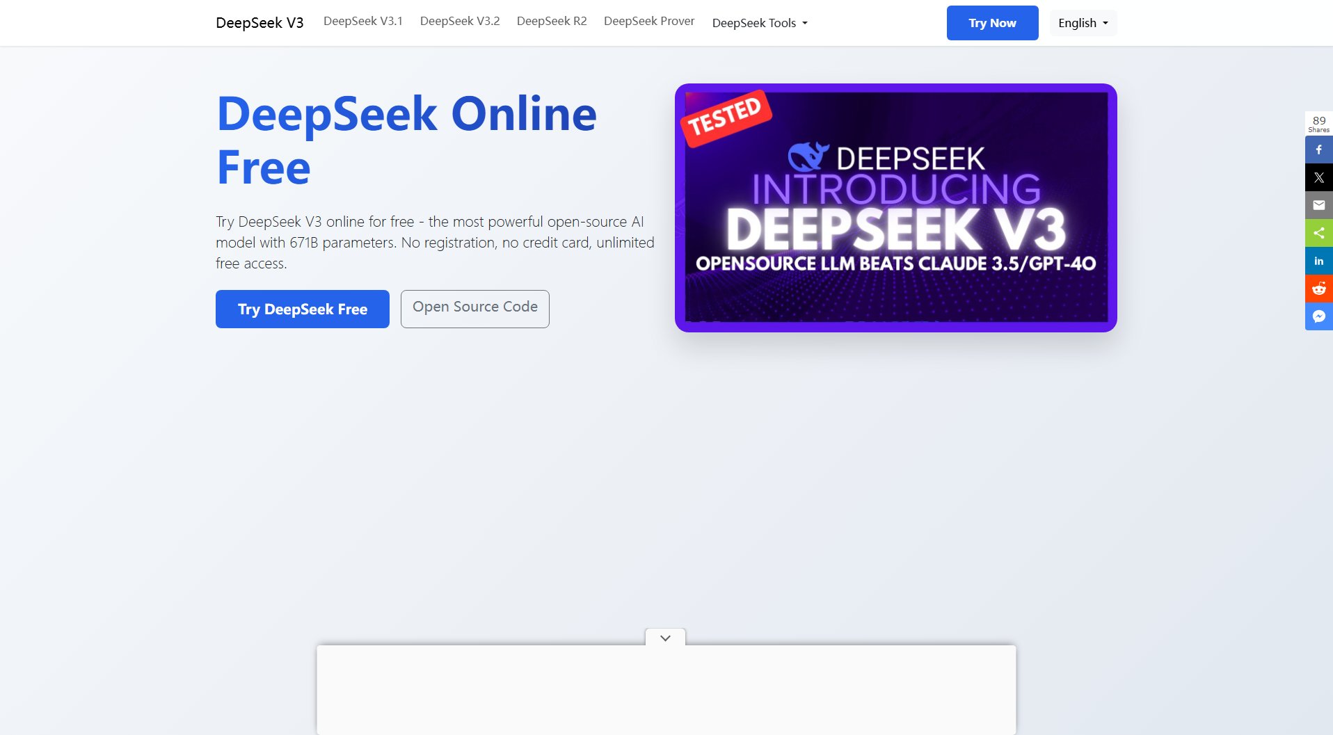DeepSeek-V3 DeepSeek-V3 Interface & Screenshots DeepSeek-V3 DeepSeek-V3 Interface & Screenshots