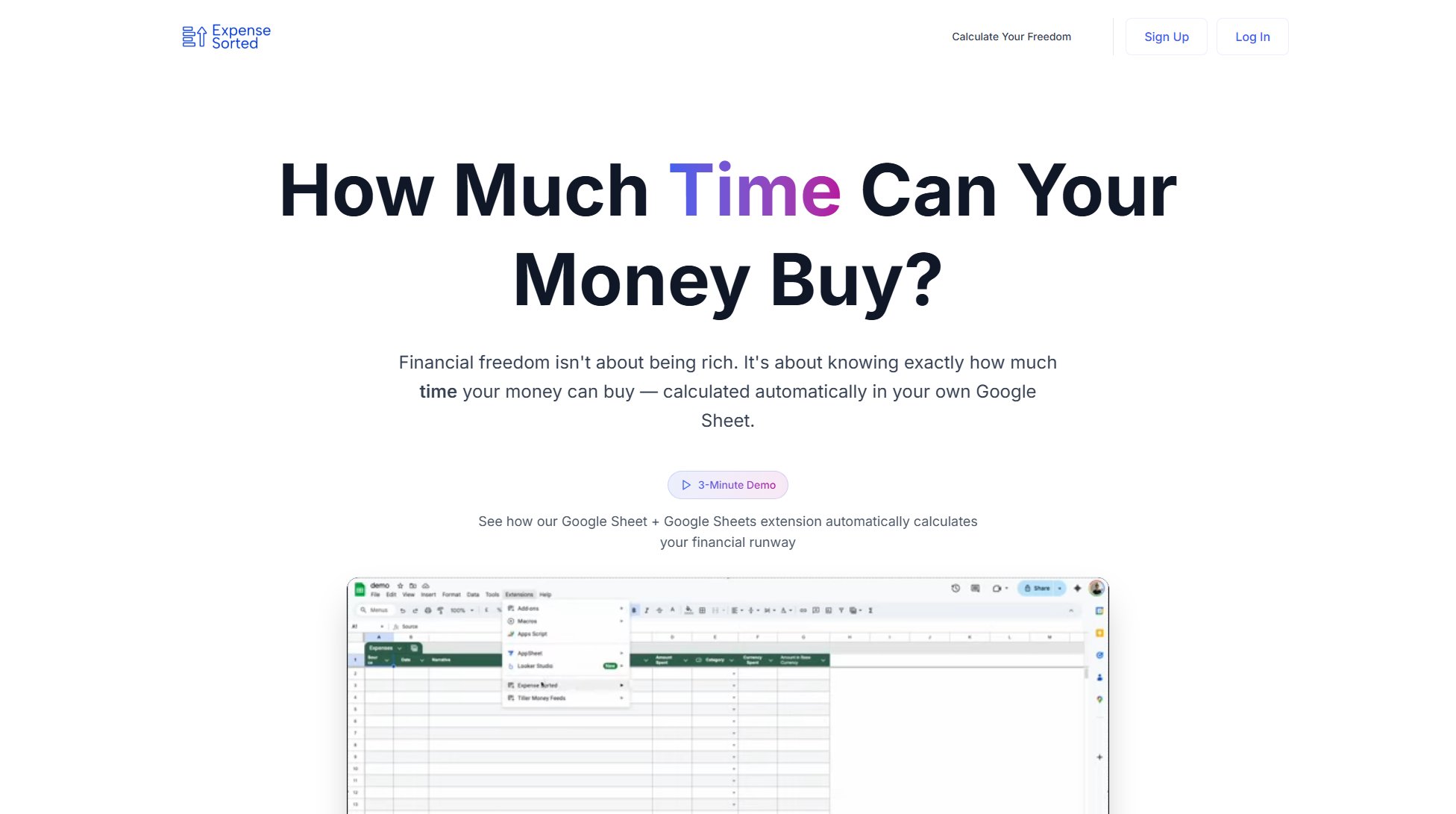 ExpenseSorted Screenshot ExpenseSorted Screenshot