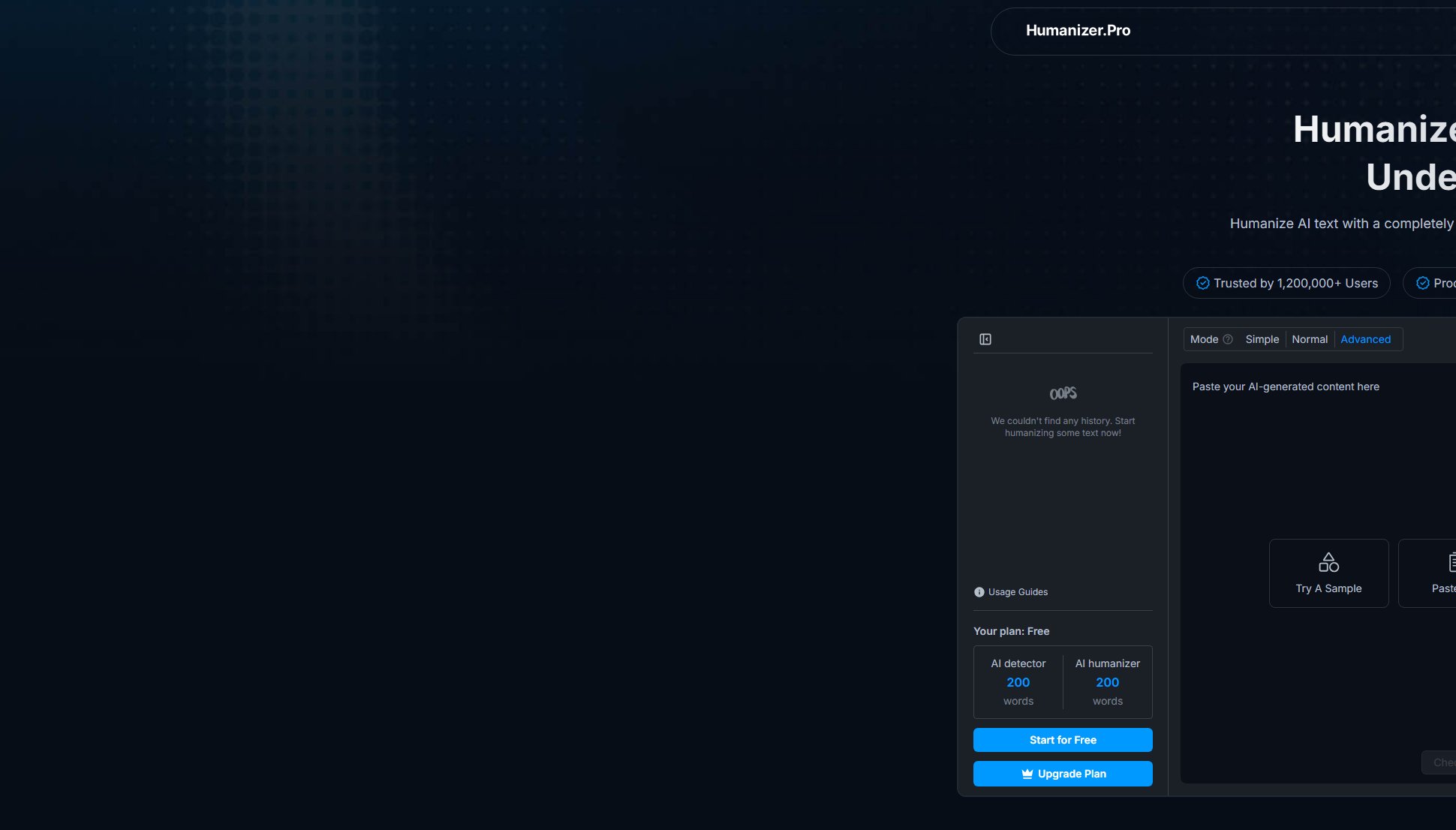 Humanizer Pro Humanizer Pro Interface & Screenshots Humanizer Pro Humanizer Pro Interface & Screenshots