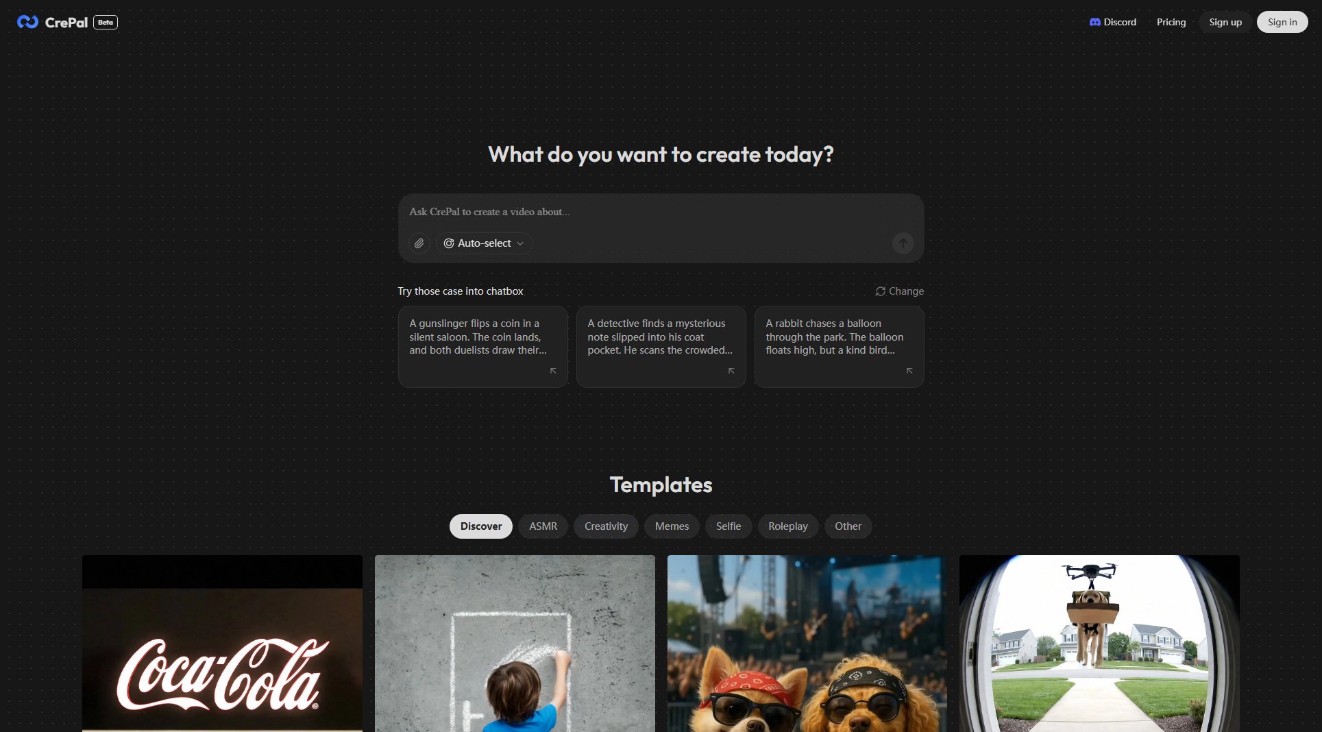 CrePal CrePal Interface & Screenshots