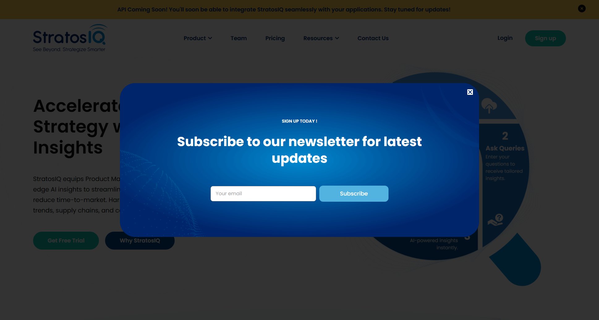 StratosIQ StratosIQ Interface & Screenshots