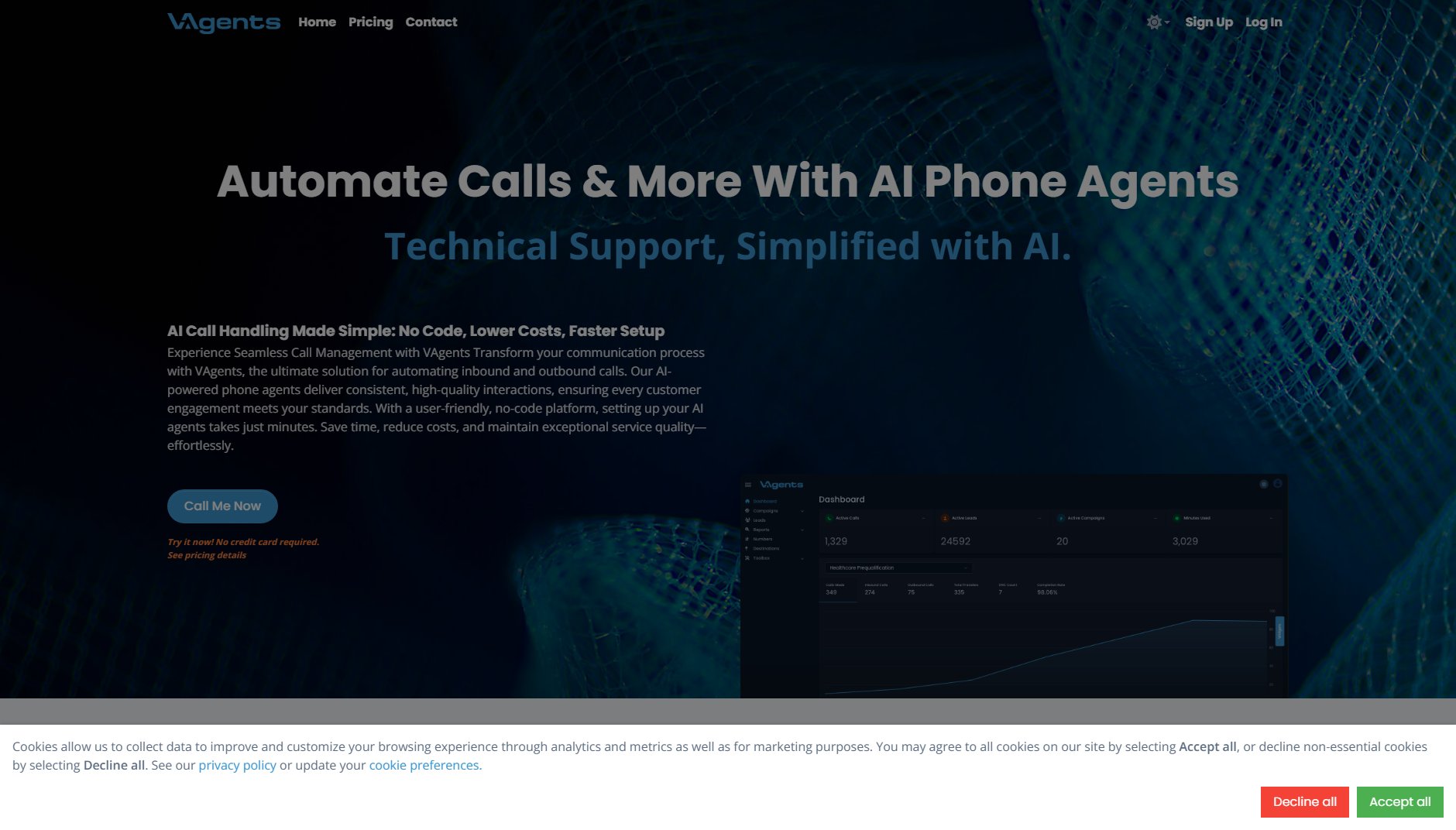 VAgents VAgents Interface & Screenshots VAgents VAgents Interface & Screenshots