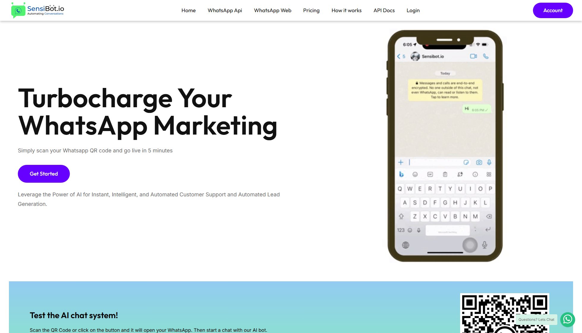 SensiBot SensiBot Interface & Screenshots SensiBot SensiBot Interface & Screenshots