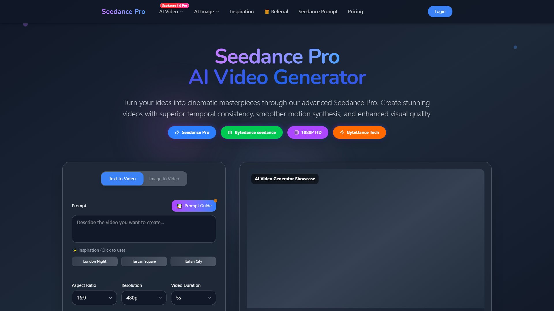 Seedance Pro Screenshot Seedance Pro Screenshot