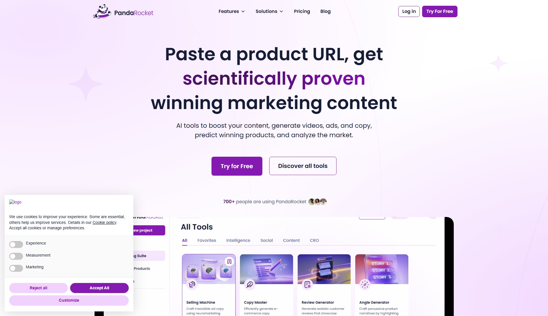 PandaRocket PandaRocket Interface & Screenshots PandaRocket PandaRocket Interface & Screenshots