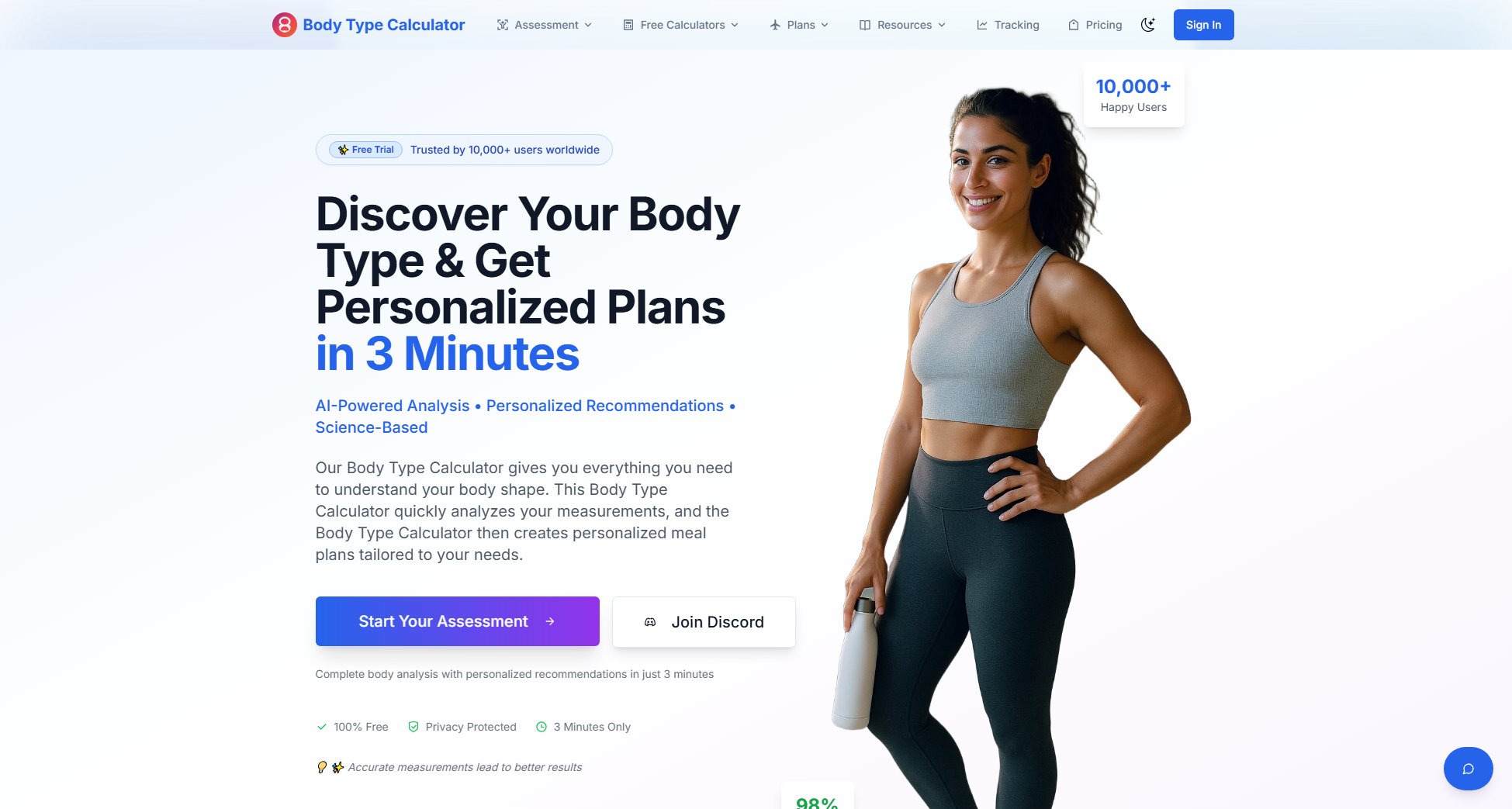 Body Type Calculator Body Type Calculator Interface & Screenshots Body Type Calculator Body Type Calculator Interface & Screenshots