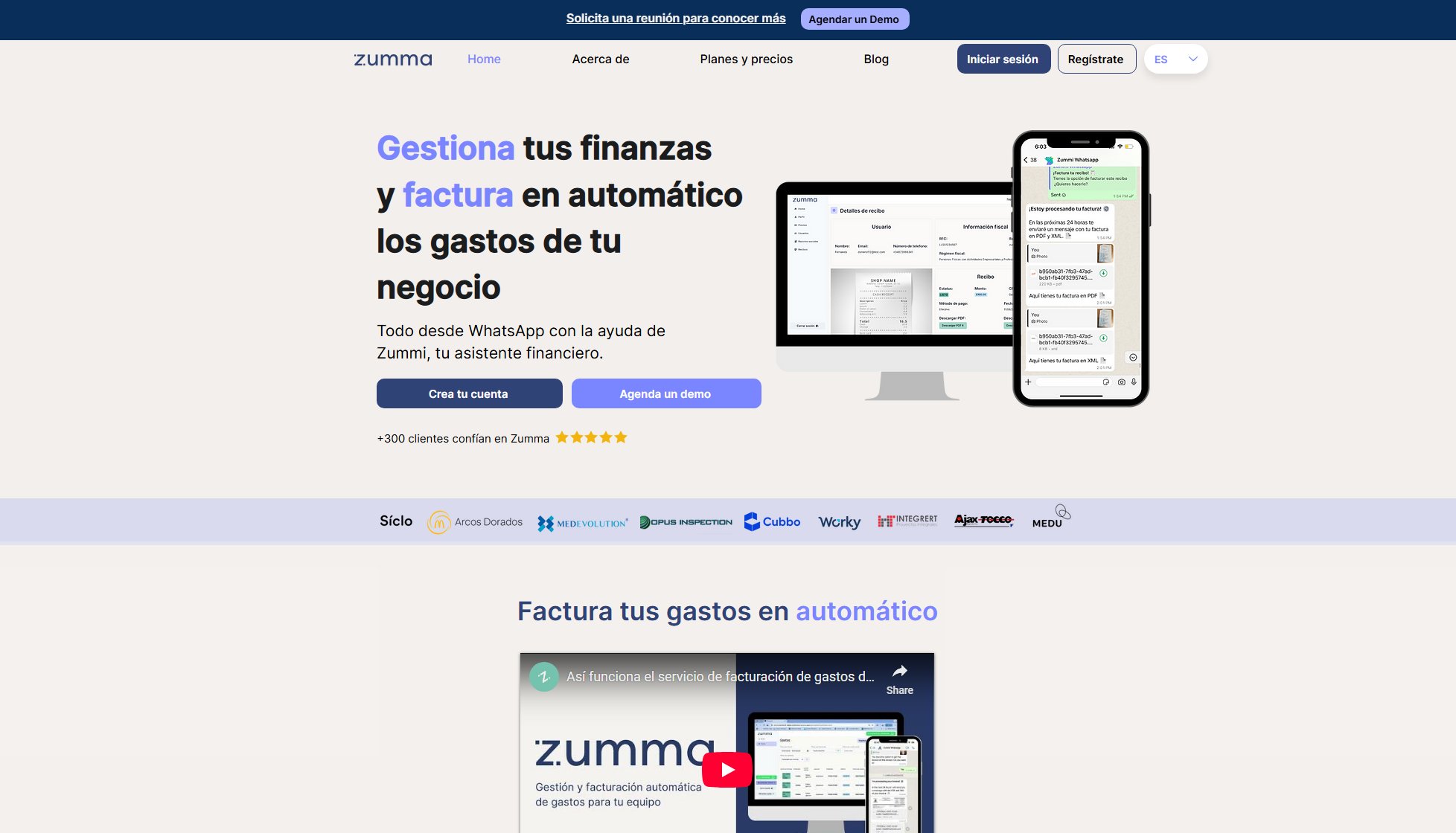 Zumma Financial Screenshot