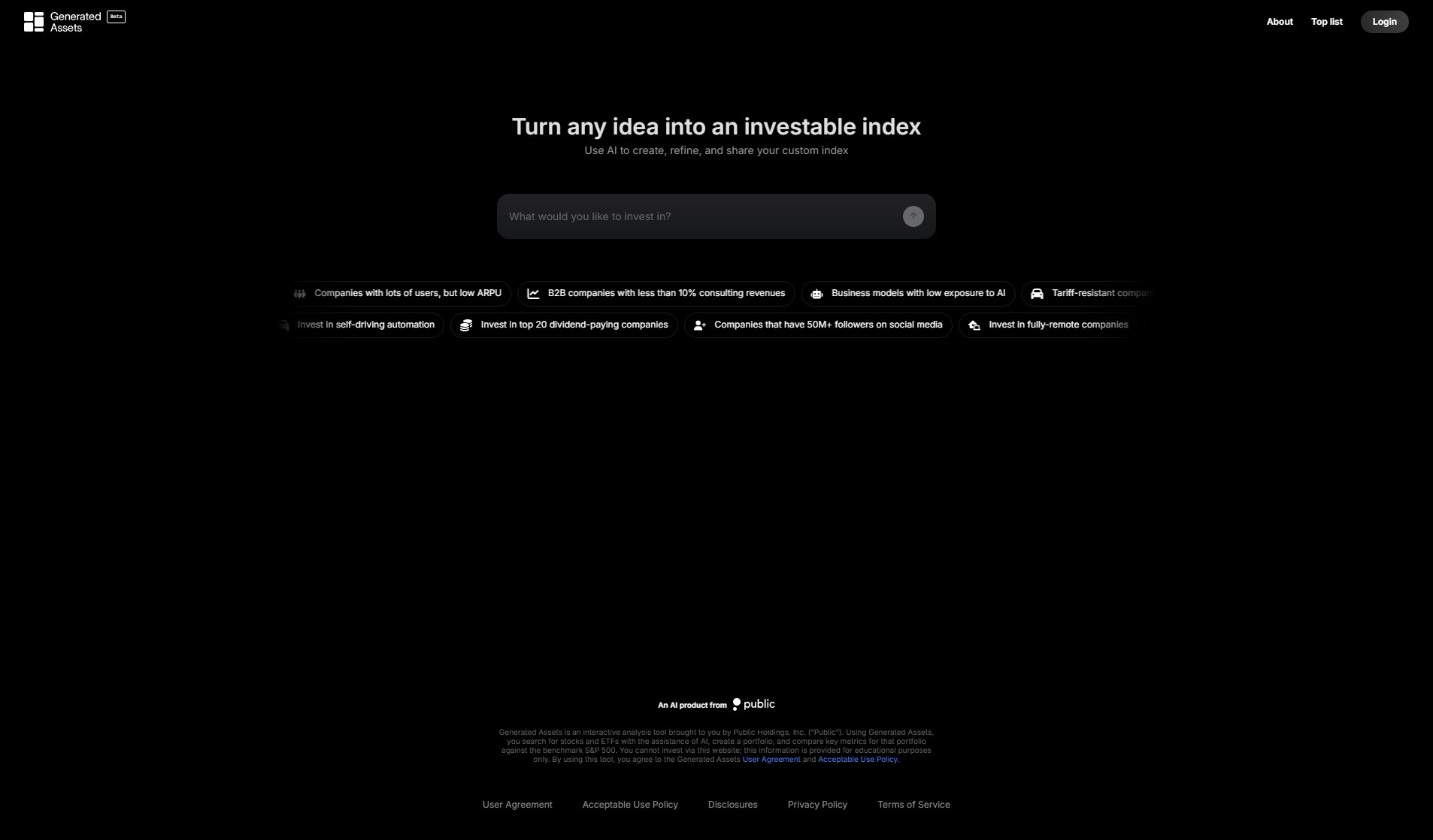 GeneratedAssets GeneratedAssets Interface & Screenshots