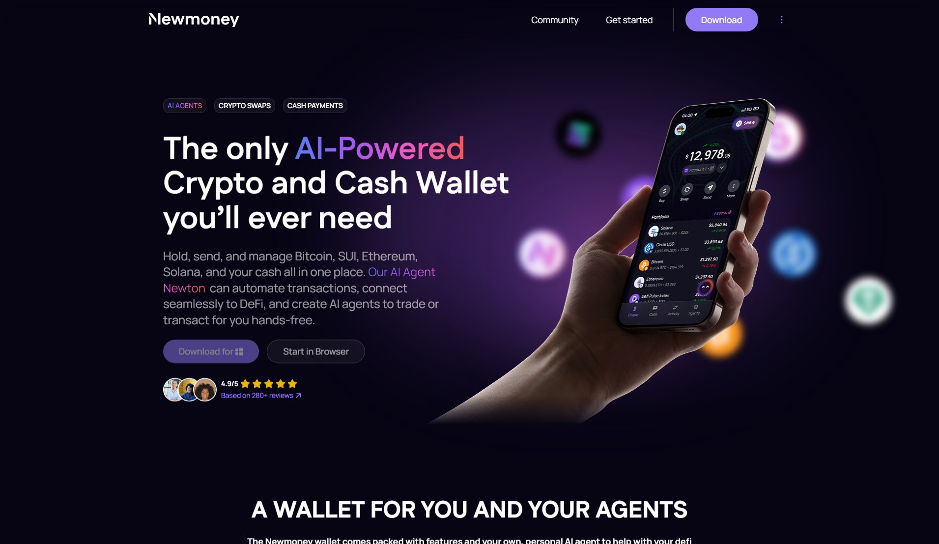 Newmoney.AI Screenshot