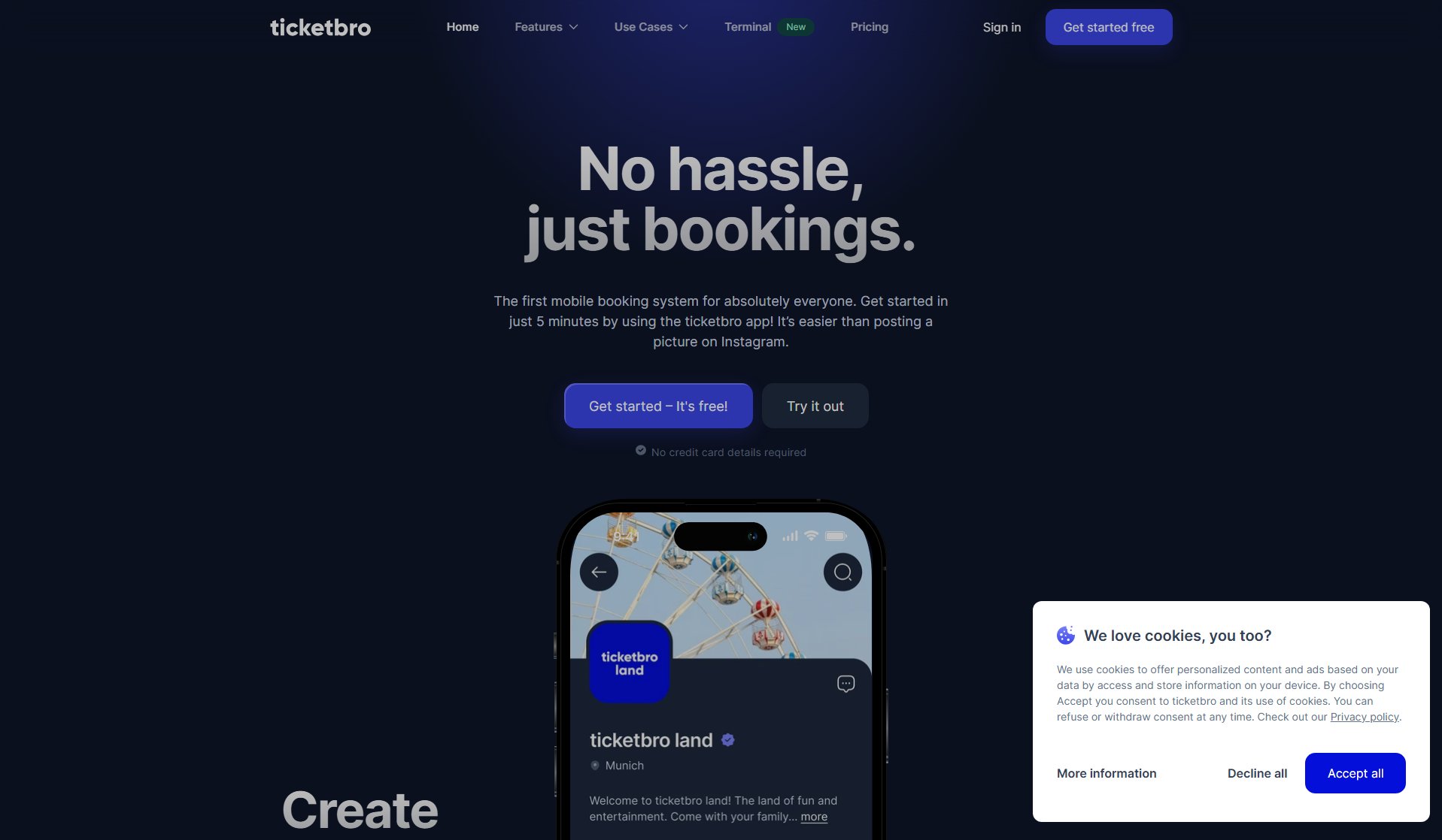 ticketbro ticketbro Interface & Screenshots