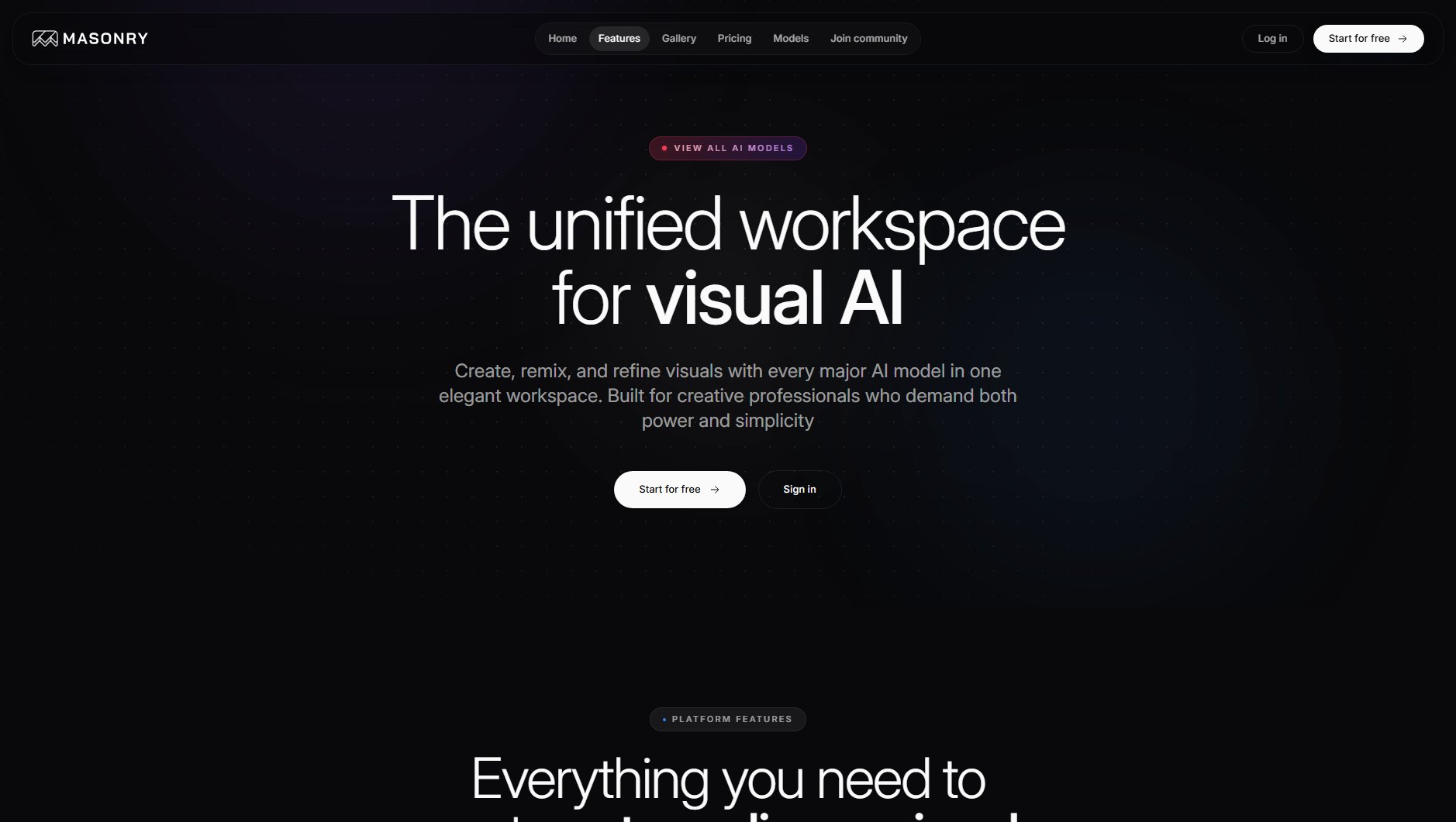Masonry Masonry Interface & Screenshots Masonry Masonry Interface & Screenshots