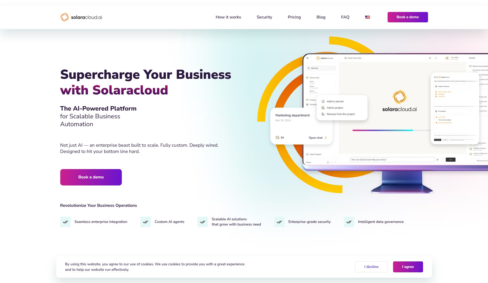 SolaraCloud SolaraCloud Interface & Screenshots