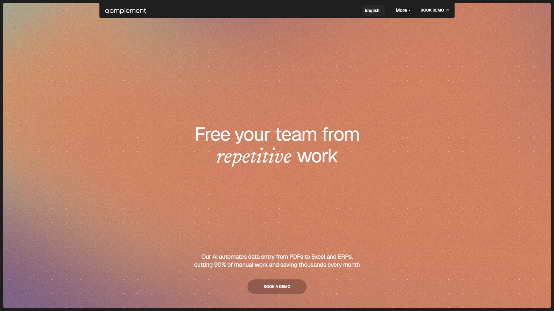 Qomplement Qomplement Interface & Screenshots Qomplement Qomplement Interface & Screenshots