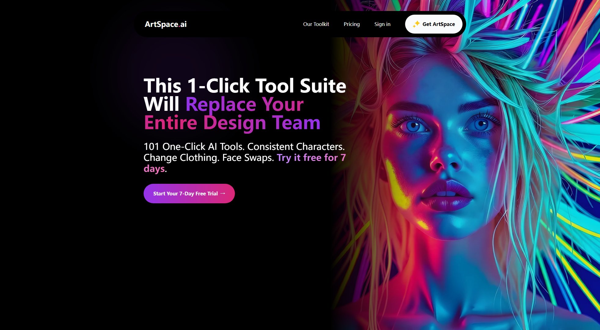 ArtSpace.ai ArtSpace.ai Interface & Screenshots