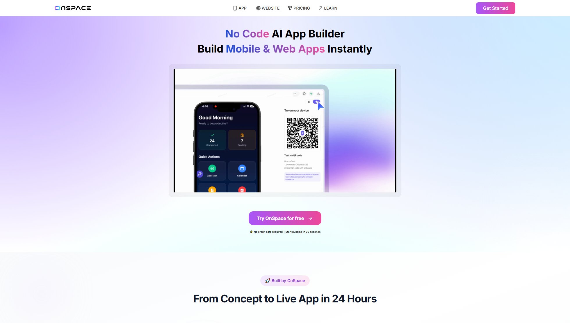 OnSpace.AI OnSpace.AI Interface & Screenshots OnSpace.AI OnSpace.AI Interface & Screenshots