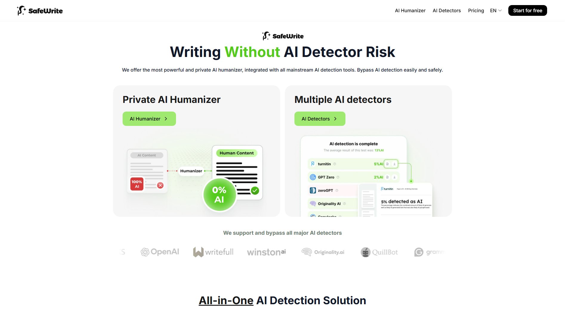 SafeWrite Screenshot SafeWrite Screenshot