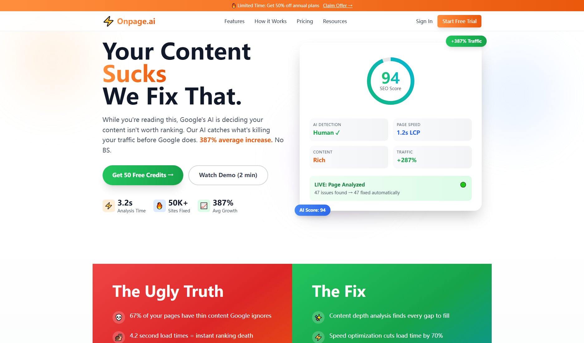 Onpage.ai Onpage.ai Interface & Screenshots Onpage.ai Onpage.ai Interface & Screenshots