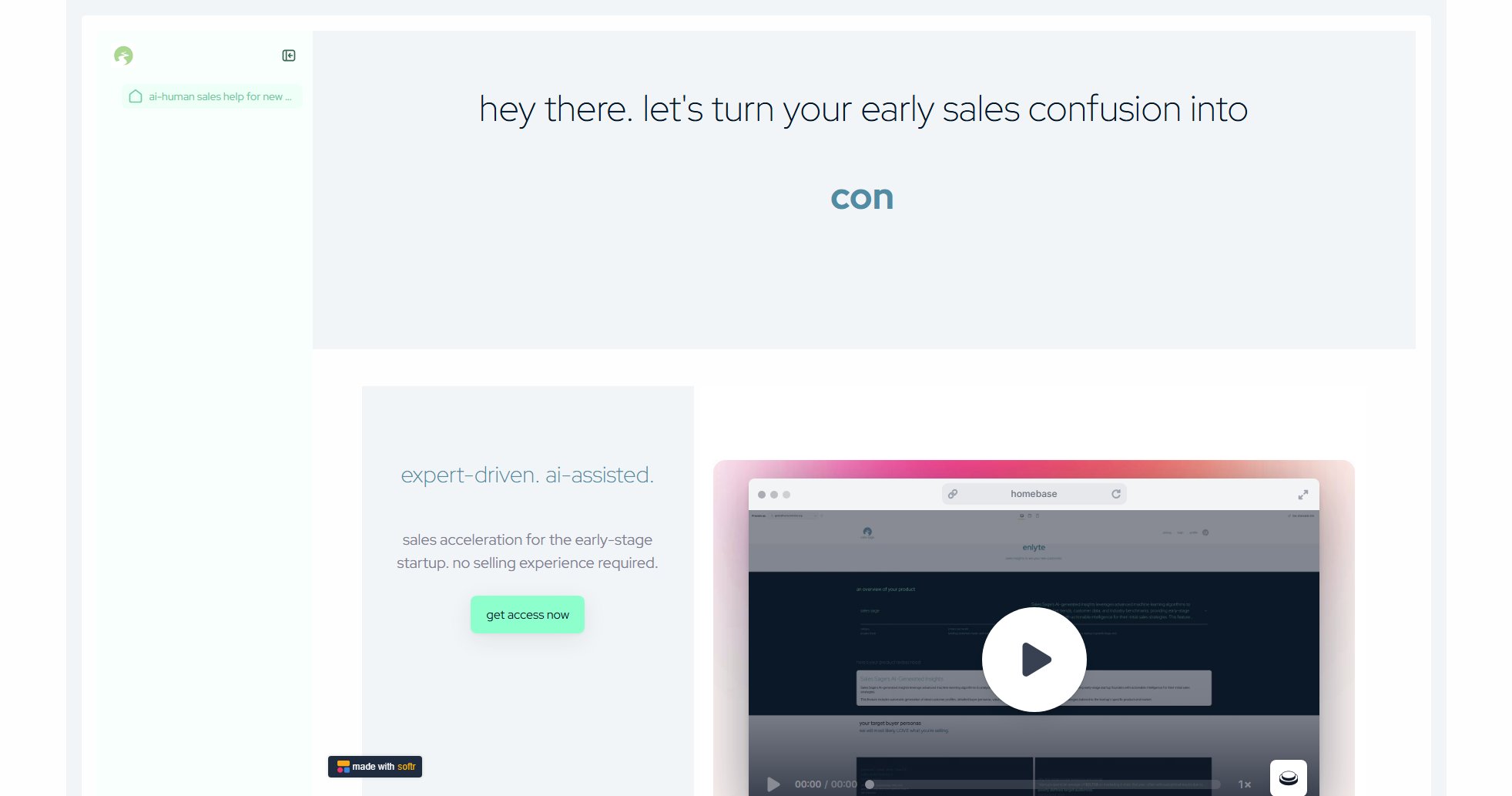 Sales Sage Sales Sage Interface & Screenshots