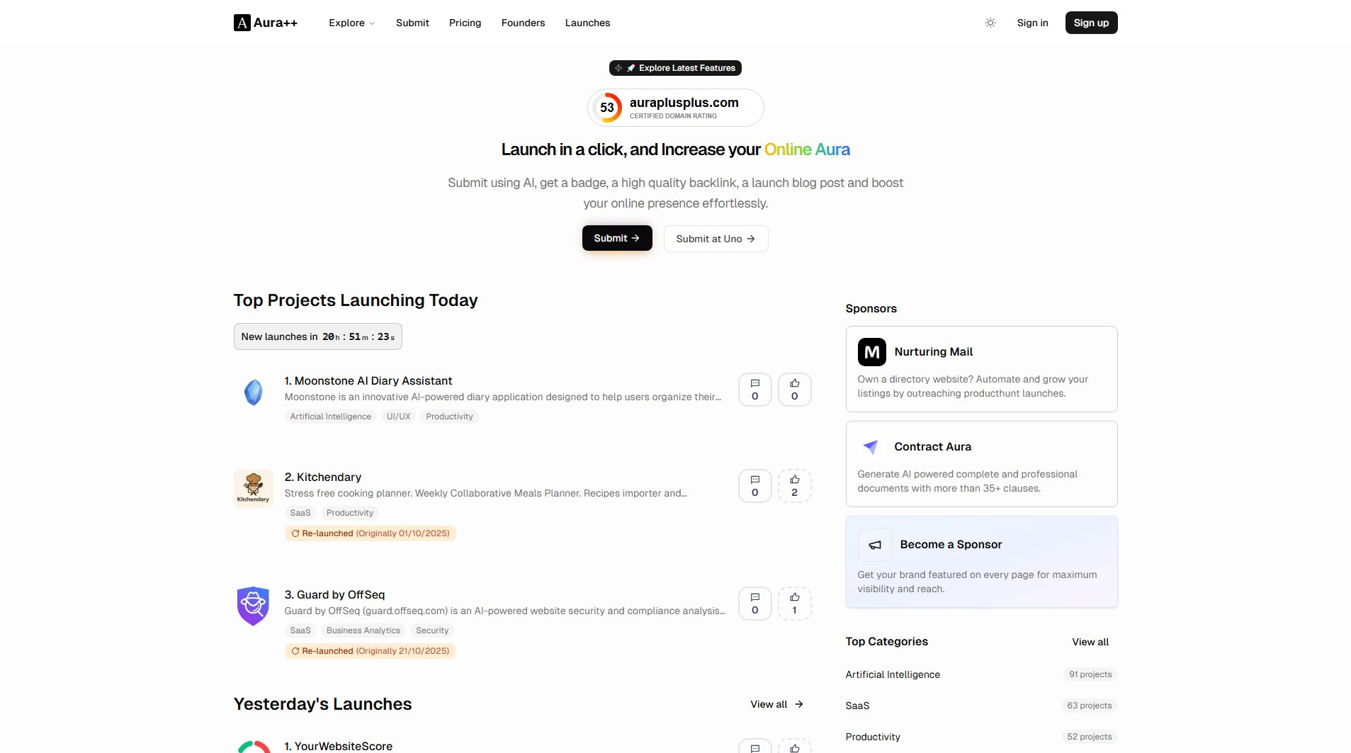 Aura++ Aura++ Interface & Screenshots Aura++ Aura++ Interface & Screenshots