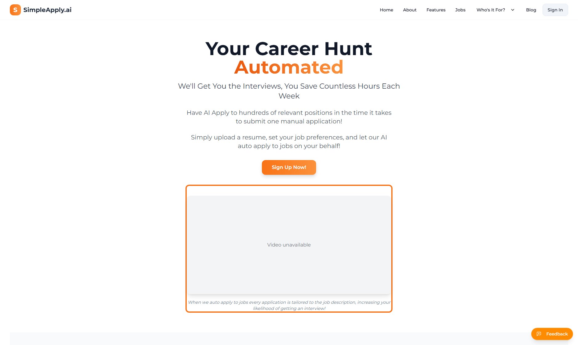 SimpleApply.ai SimpleApply.ai Interface & Screenshots