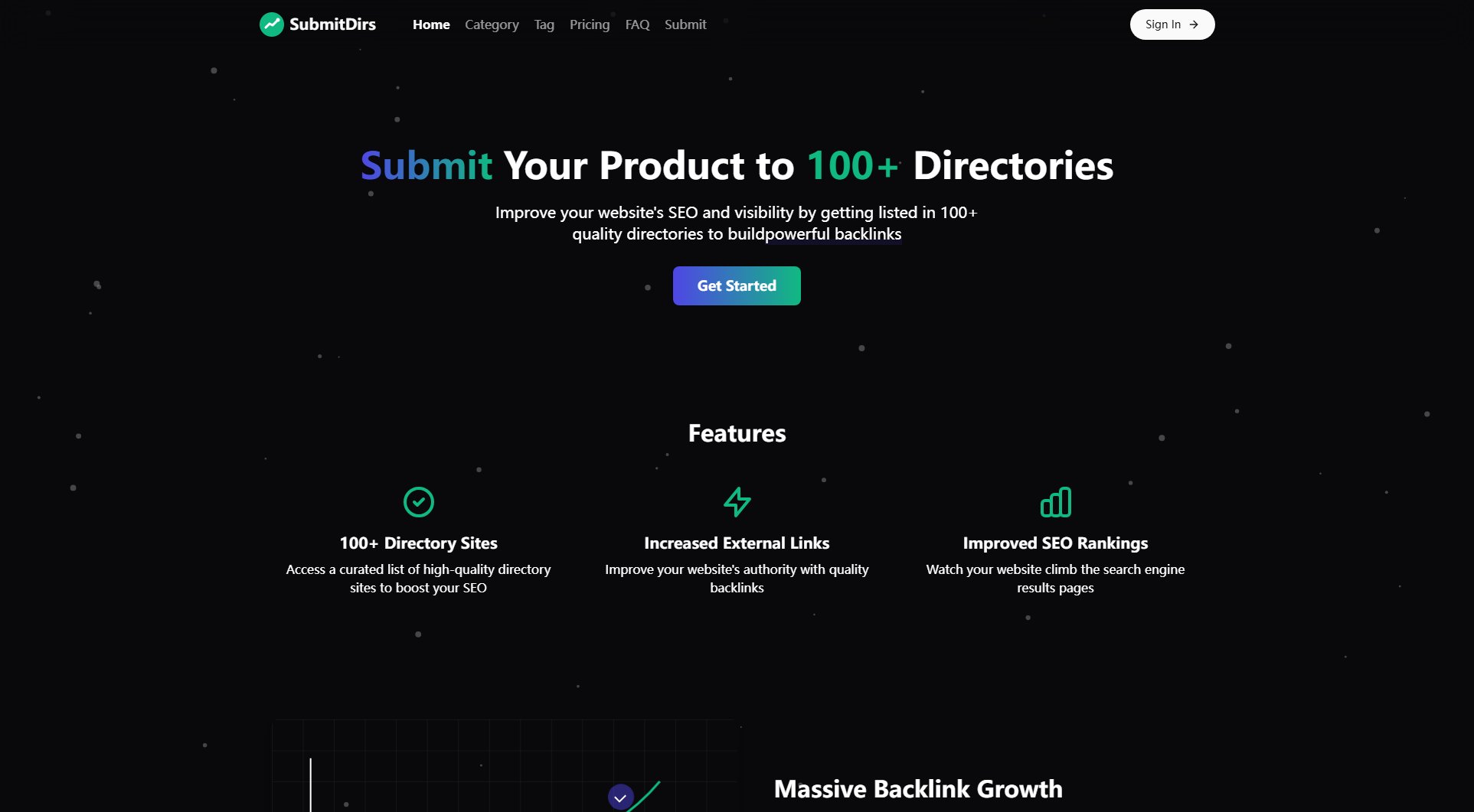 SubmitDirs SubmitDirs Interface & Screenshots SubmitDirs SubmitDirs Interface & Screenshots