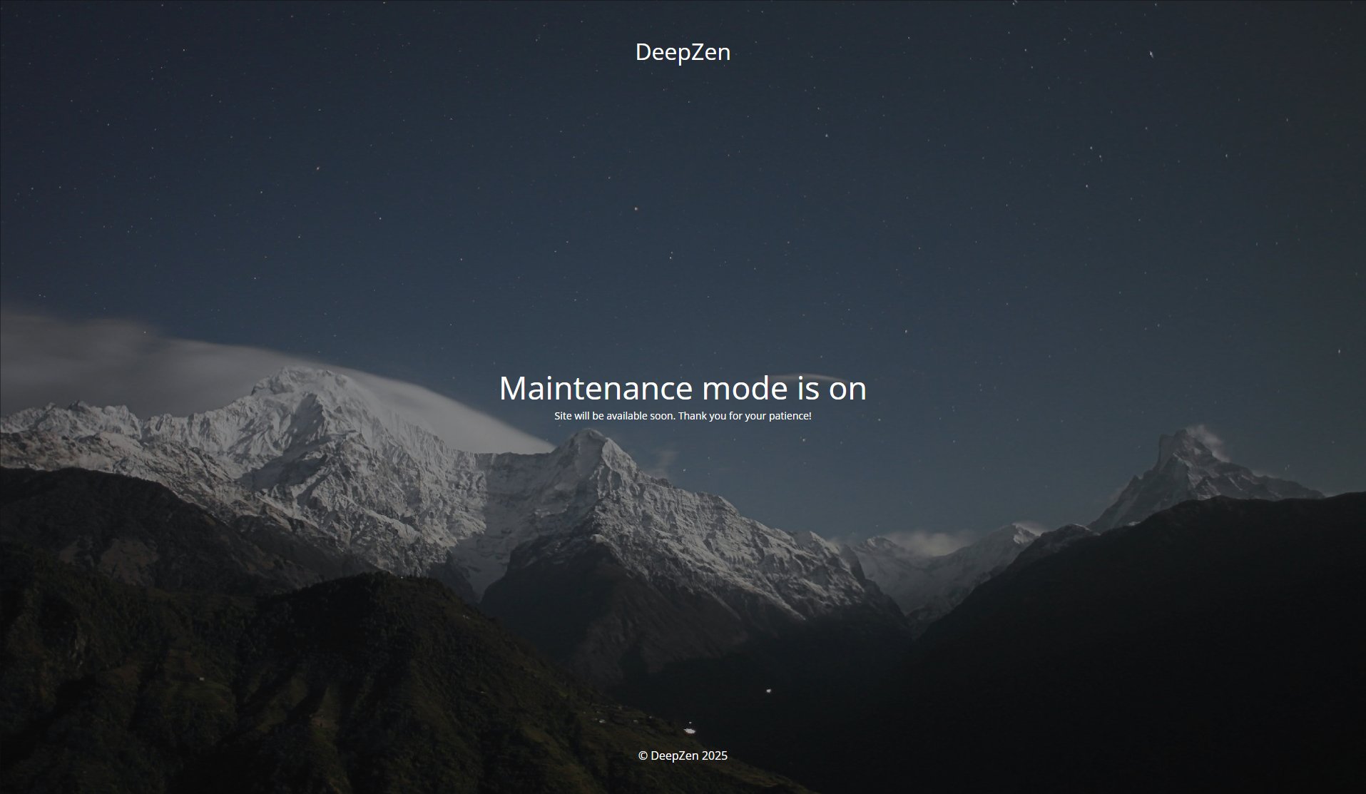 DeepZen DeepZen Interface & Screenshots DeepZen DeepZen Interface & Screenshots