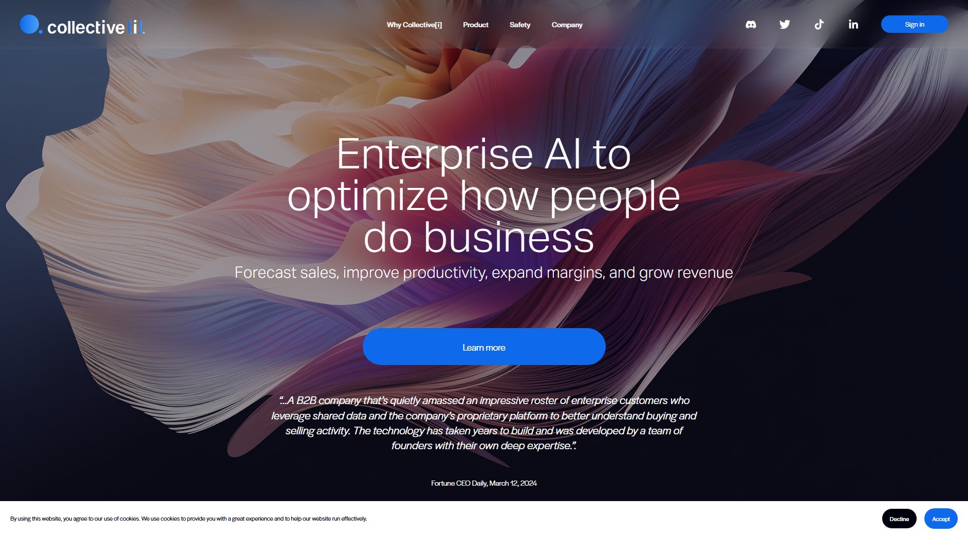 Collective[i] Collective[i] Interface & Screenshots
