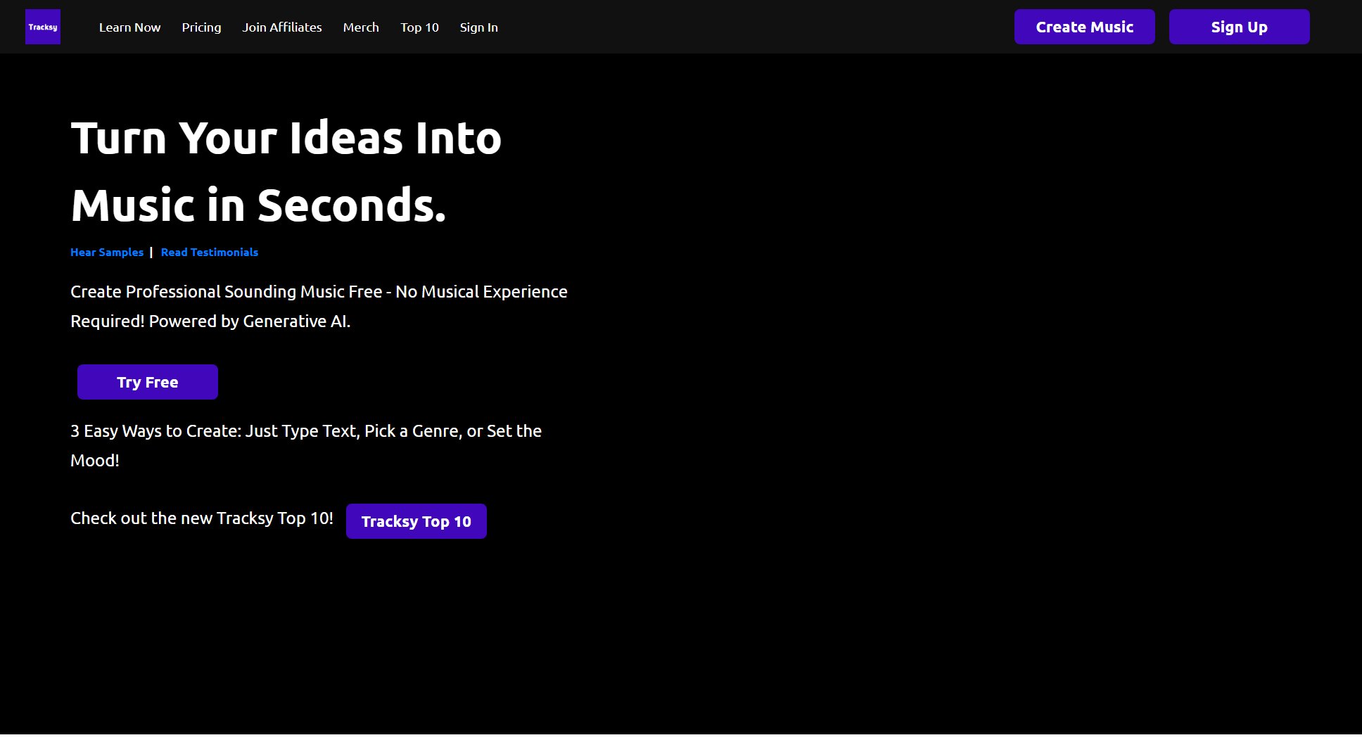 Tracksy Tracksy Interface & Screenshots Tracksy Tracksy Interface & Screenshots