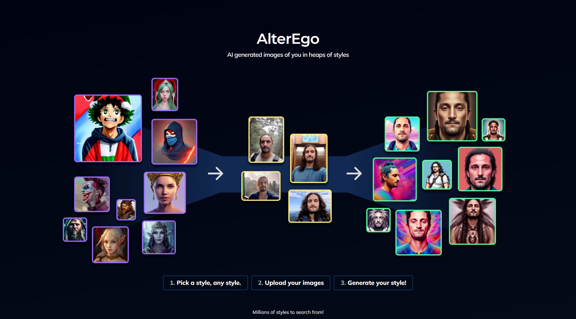 AlterEgo AlterEgo Interface & Screenshots AlterEgo AlterEgo Interface & Screenshots
