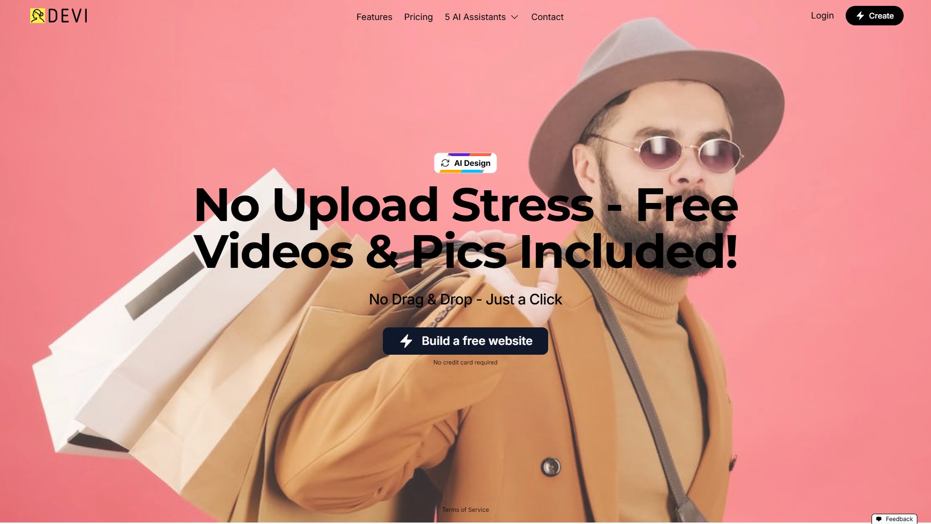 AI Website & Landing Pages AI Website & Landing Pages Interface & Screenshots