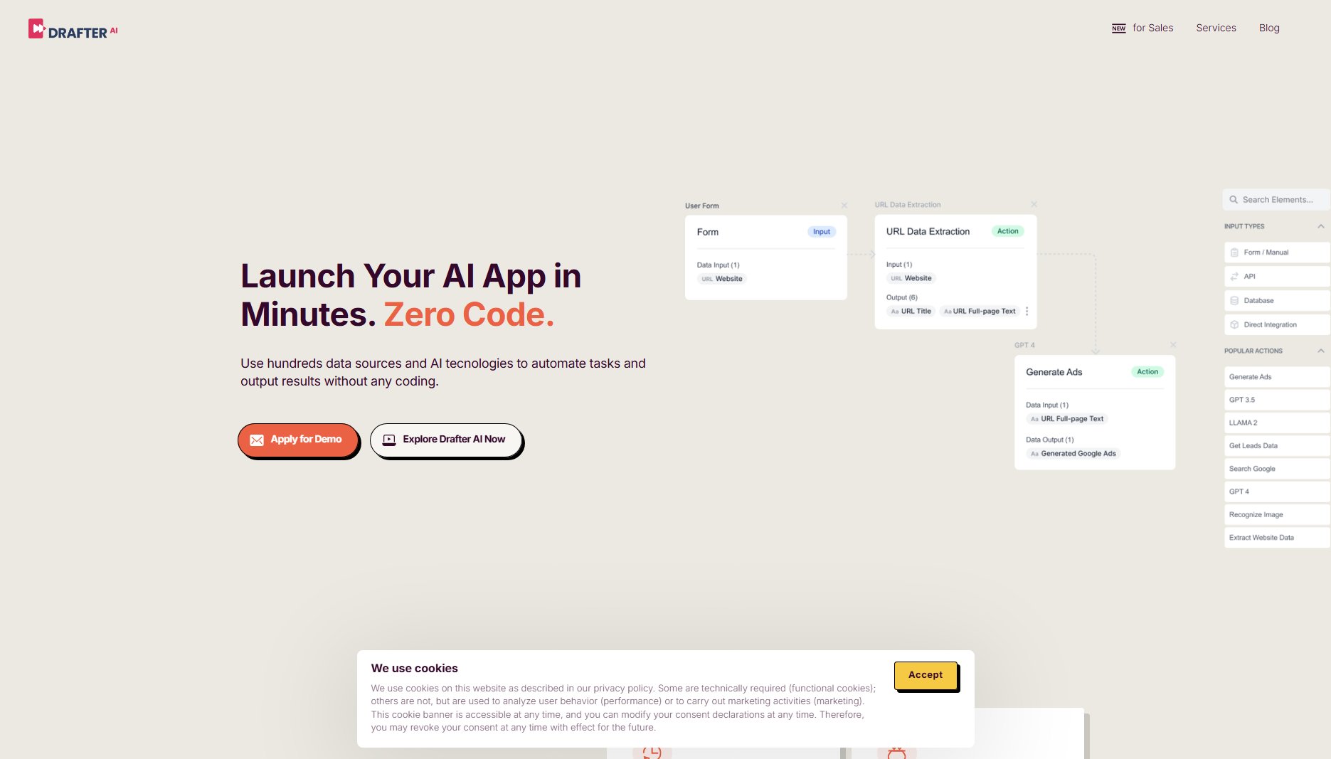 Drafter AI Screenshot