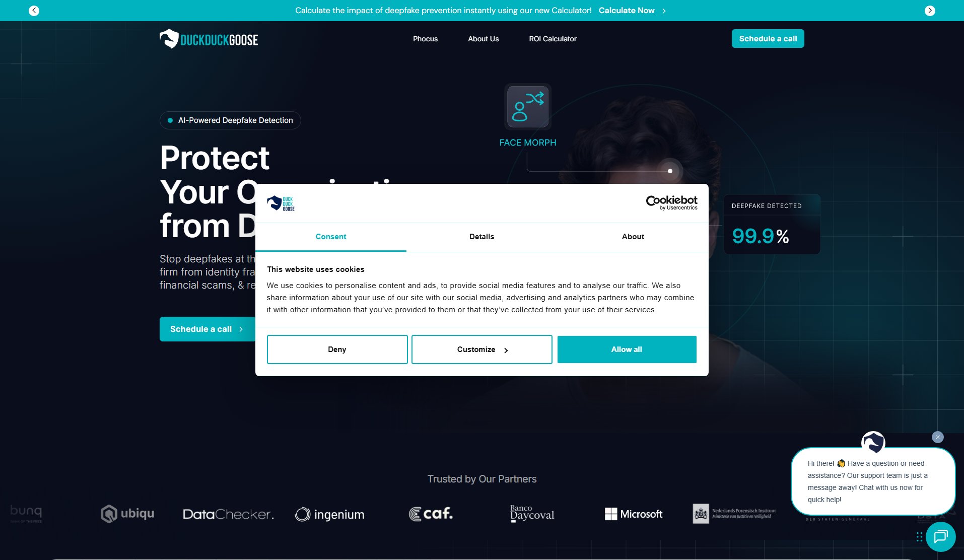 DuckDuckGoose AI DuckDuckGoose AI Interface & Screenshots