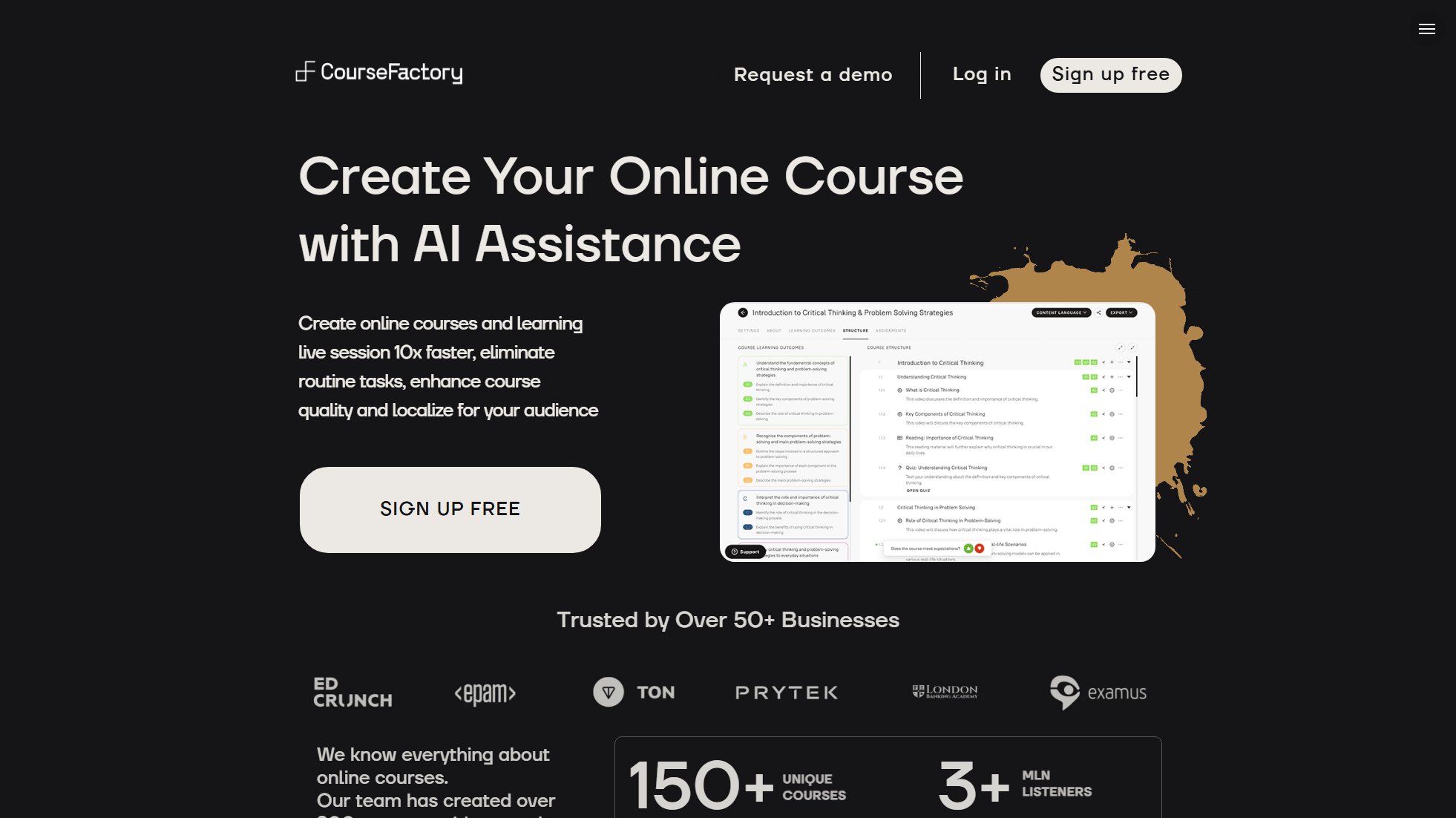 CourseFactory AI CourseFactory AI Interface & Screenshots