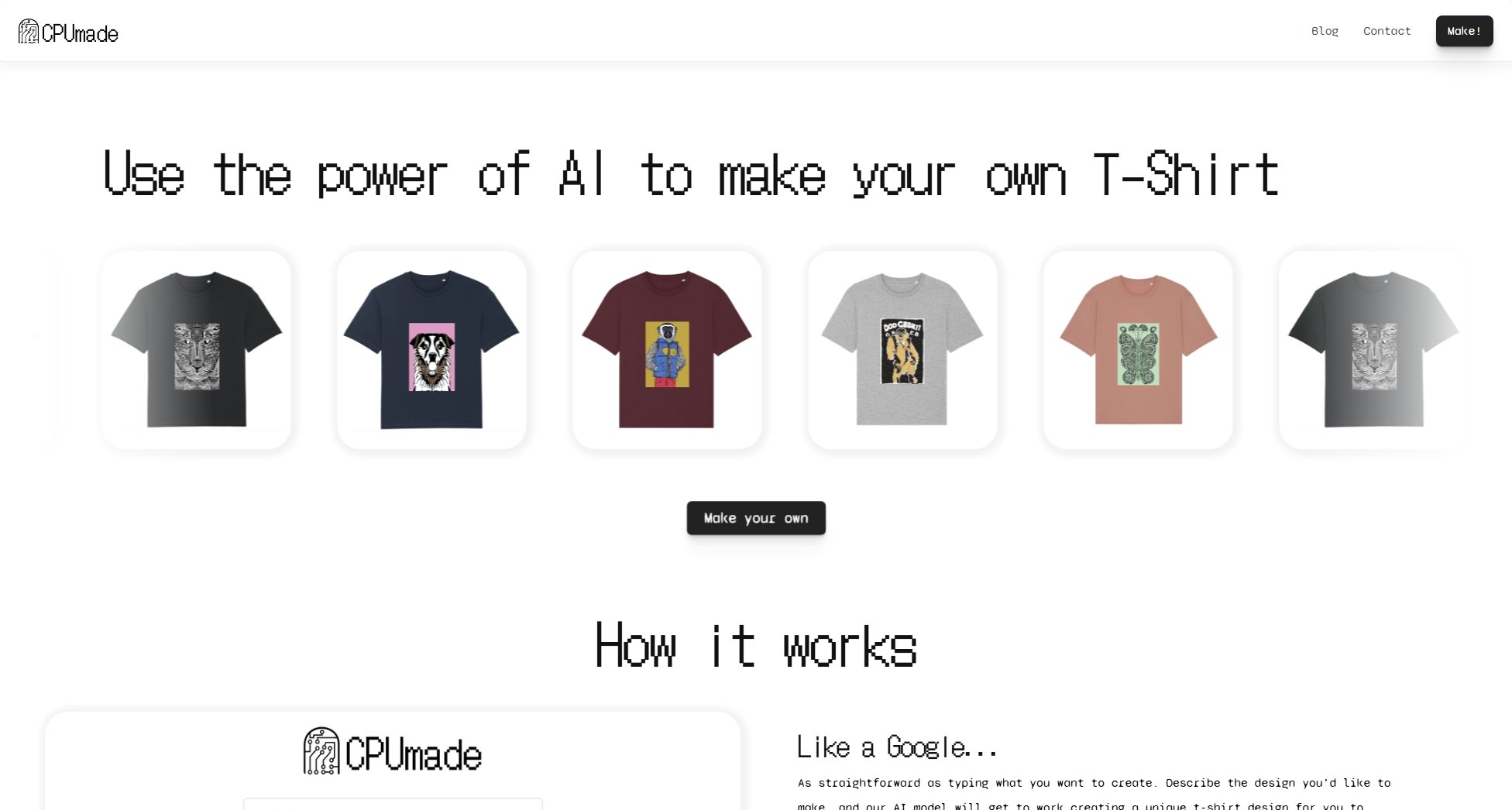 CPUmade CPUmade Interface & Screenshots CPUmade CPUmade Interface & Screenshots