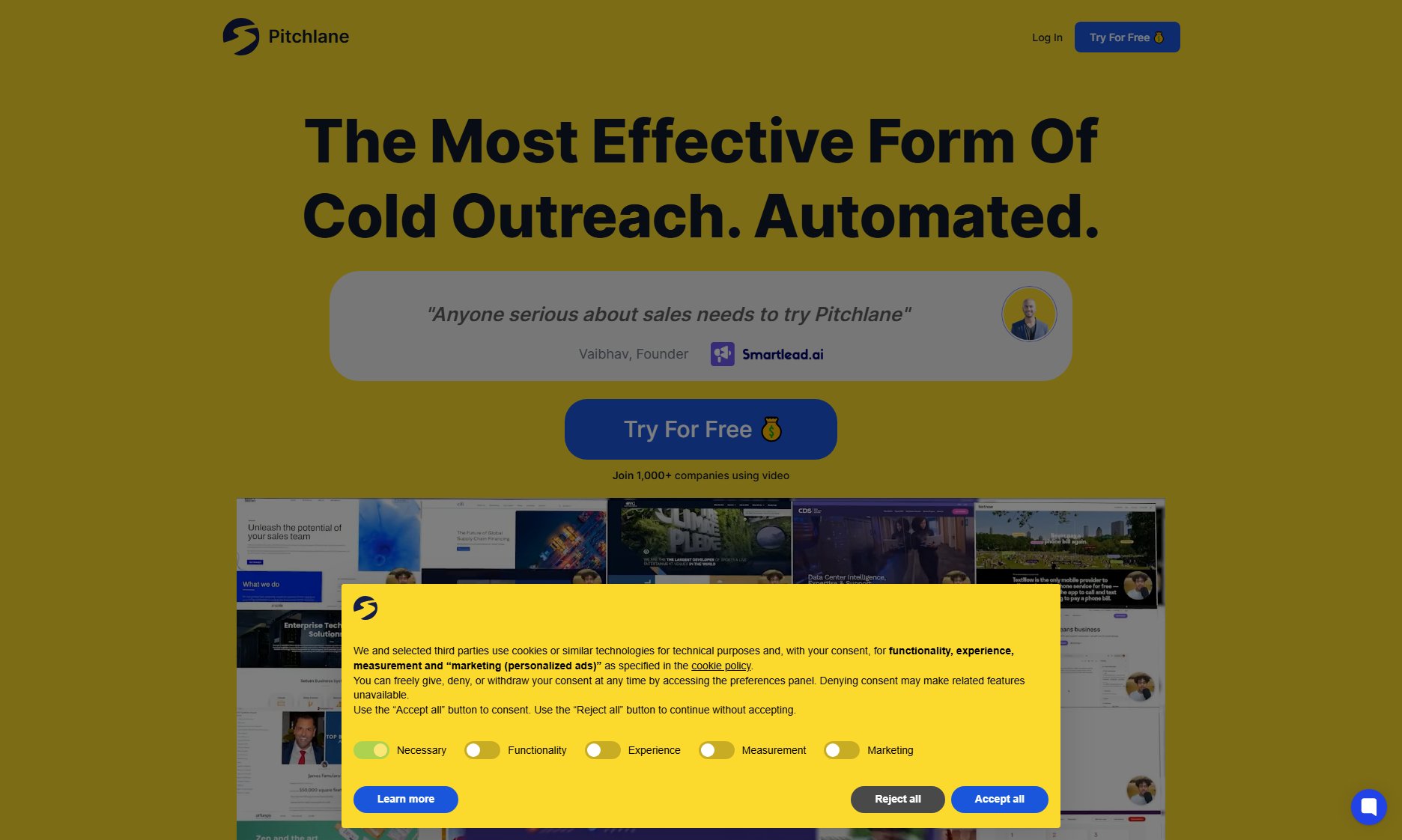 Pitchlane Pitchlane Interface & Screenshots