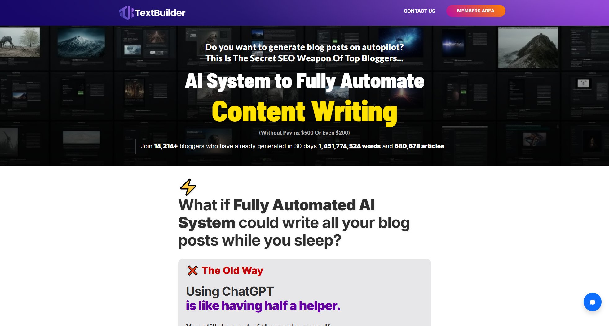 TextBuilder AutoPilot TextBuilder AutoPilot Interface & Screenshots TextBuilder AutoPilot TextBuilder AutoPilot Interface & Screenshots