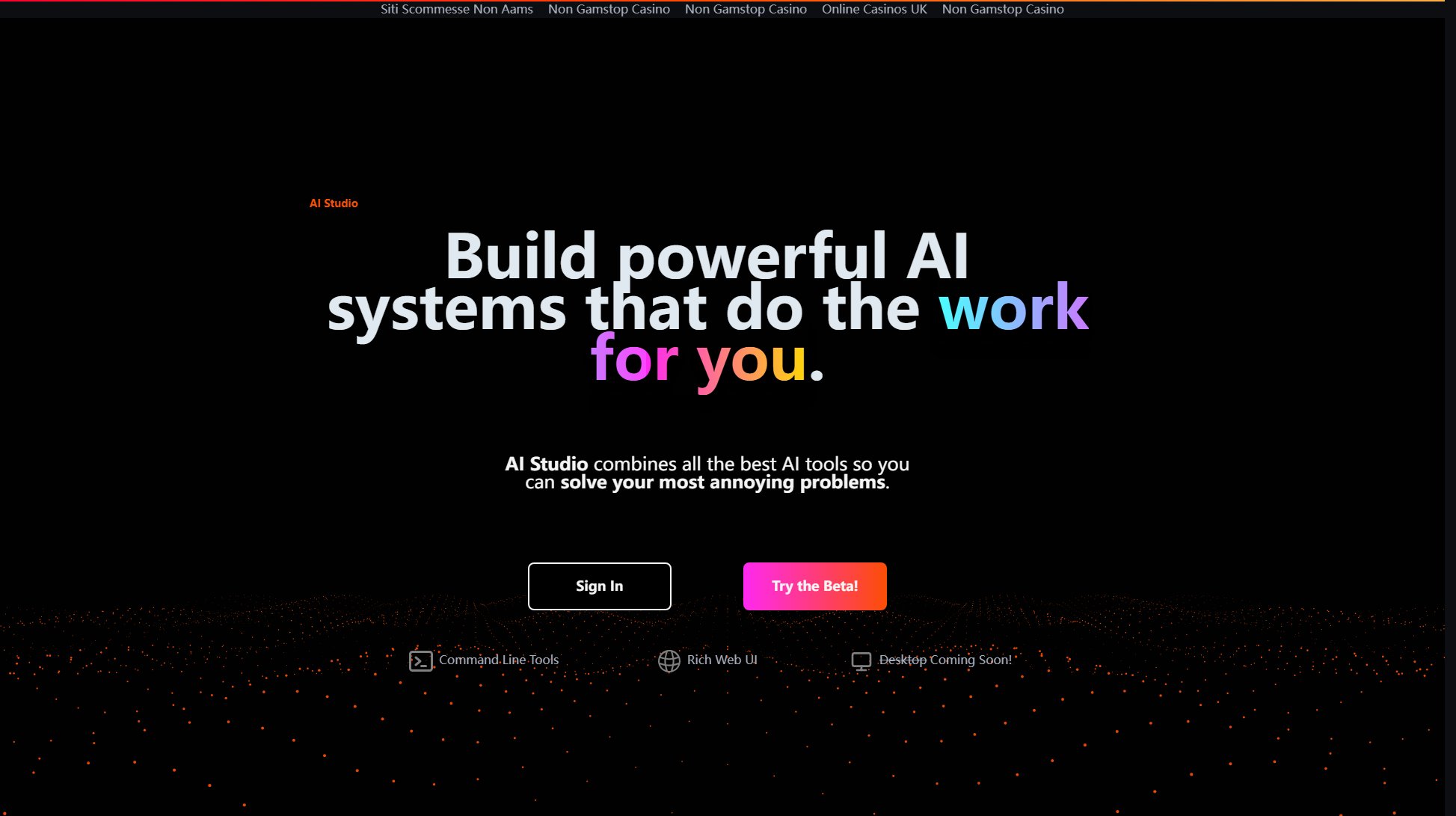 AI Studio Screenshot AI Studio Screenshot