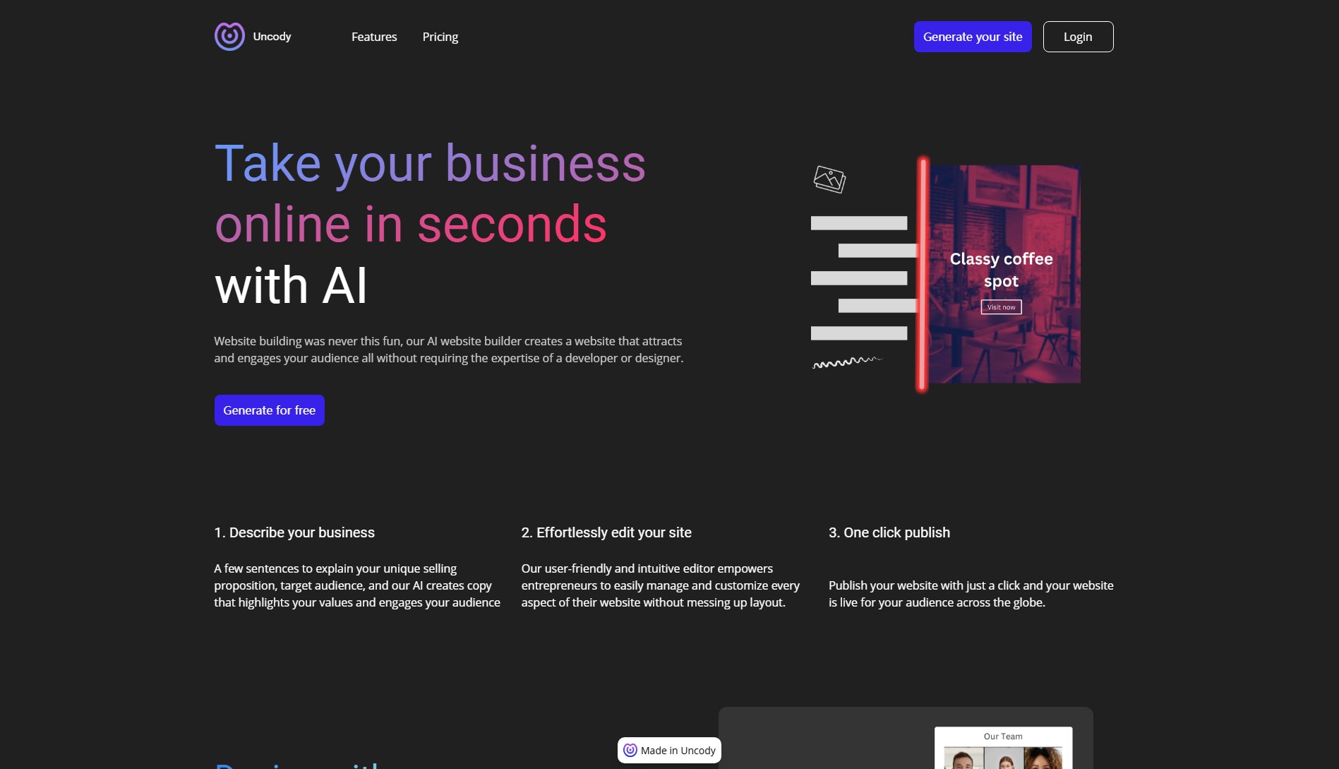 Uncody Uncody Interface & Screenshots Uncody Uncody Interface & Screenshots