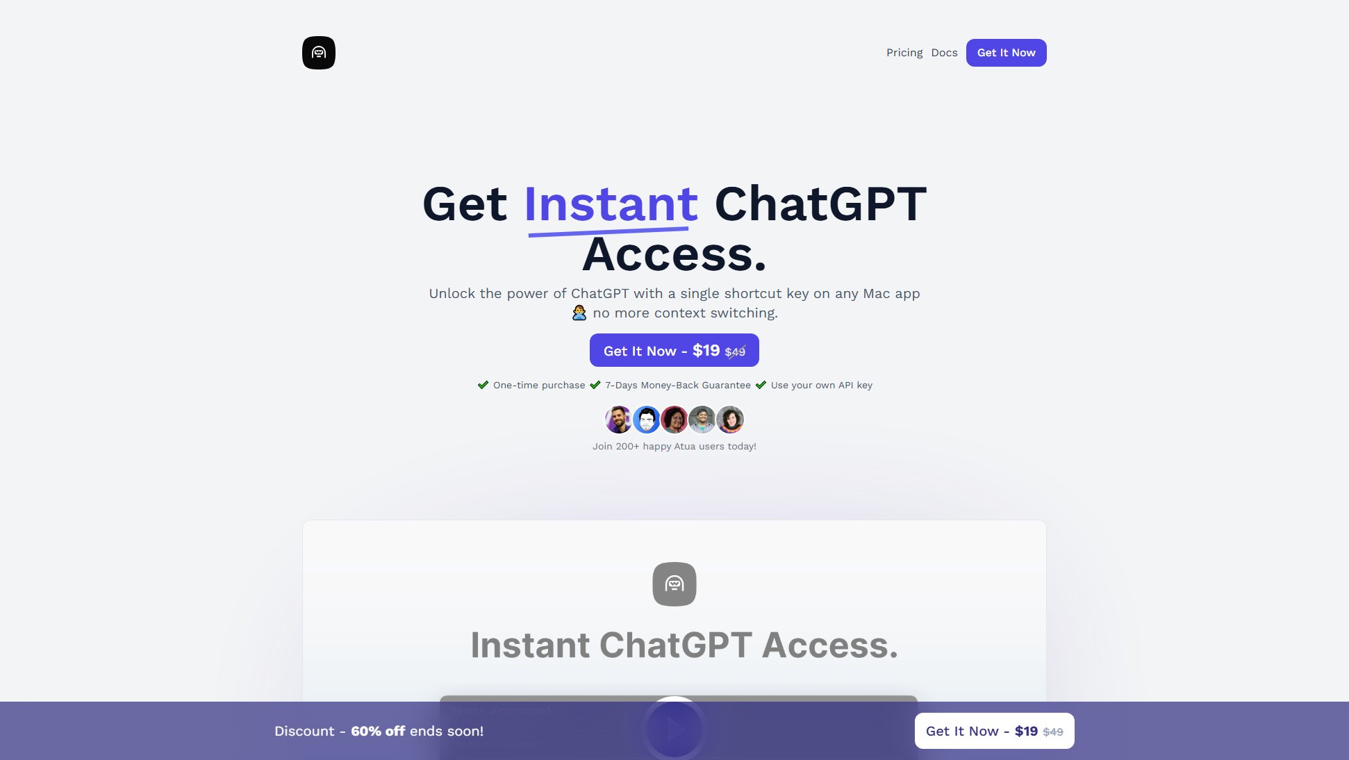 Atua Atua Interface & Screenshots