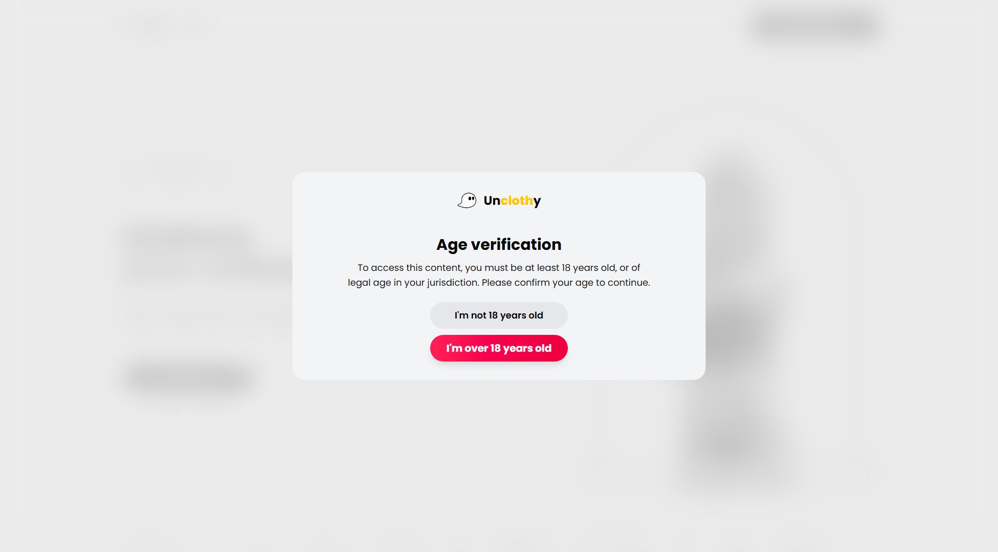 Unclothy Unclothy Interface & Screenshots Unclothy Unclothy Interface & Screenshots