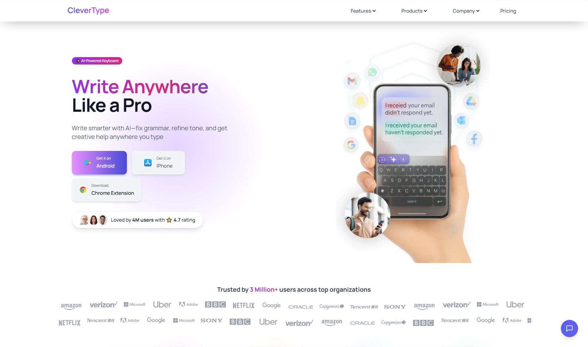 CleverType CleverType Interface & Screenshots