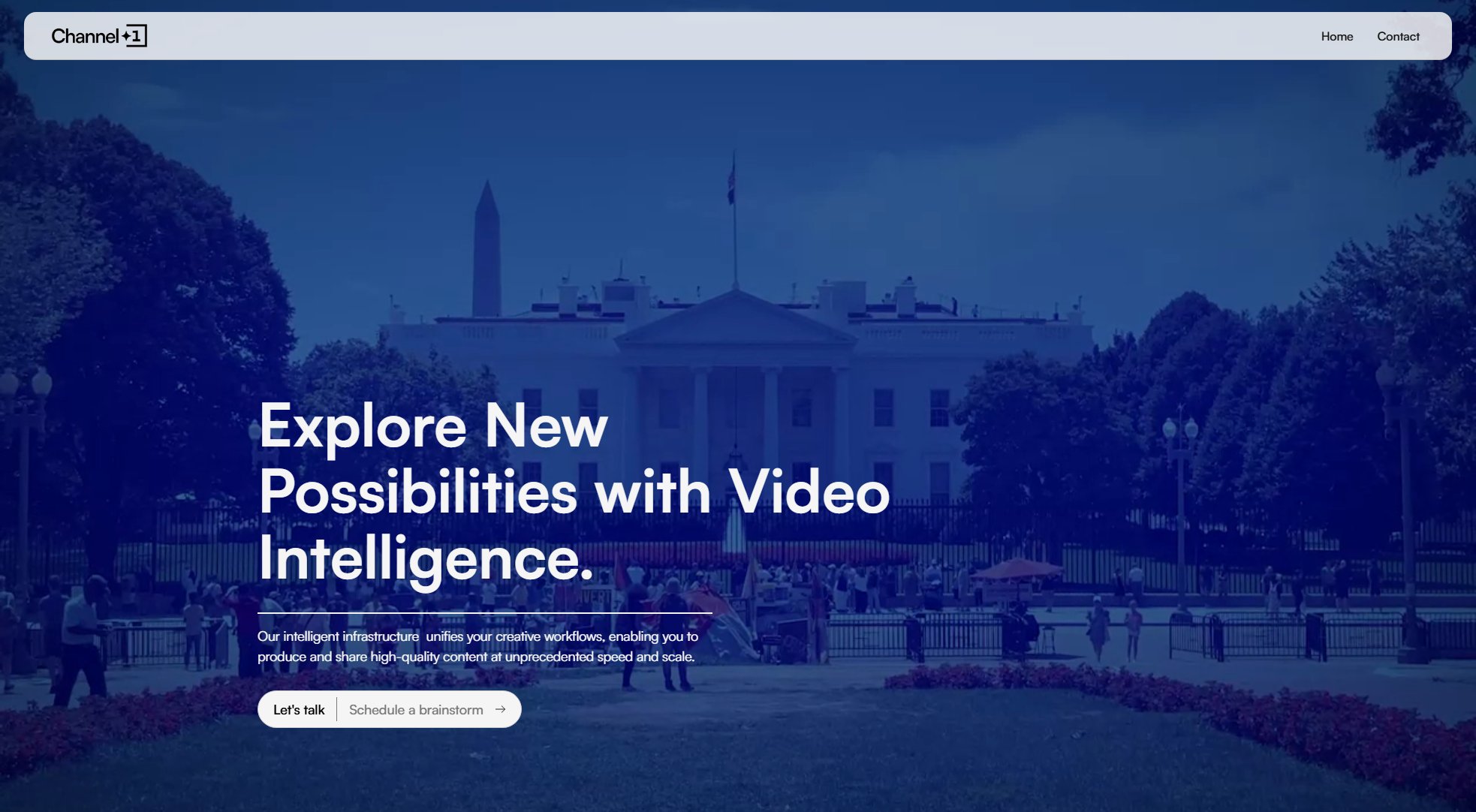 Channel 1 - Intelligent Media Infrastructure Channel 1 - Intelligent Media Infrastructure Interface & Screenshots Channel 1 - Intelligent Media Infrastructure Channel 1 - Intelligent Media Infrastructure Interface & Screenshots