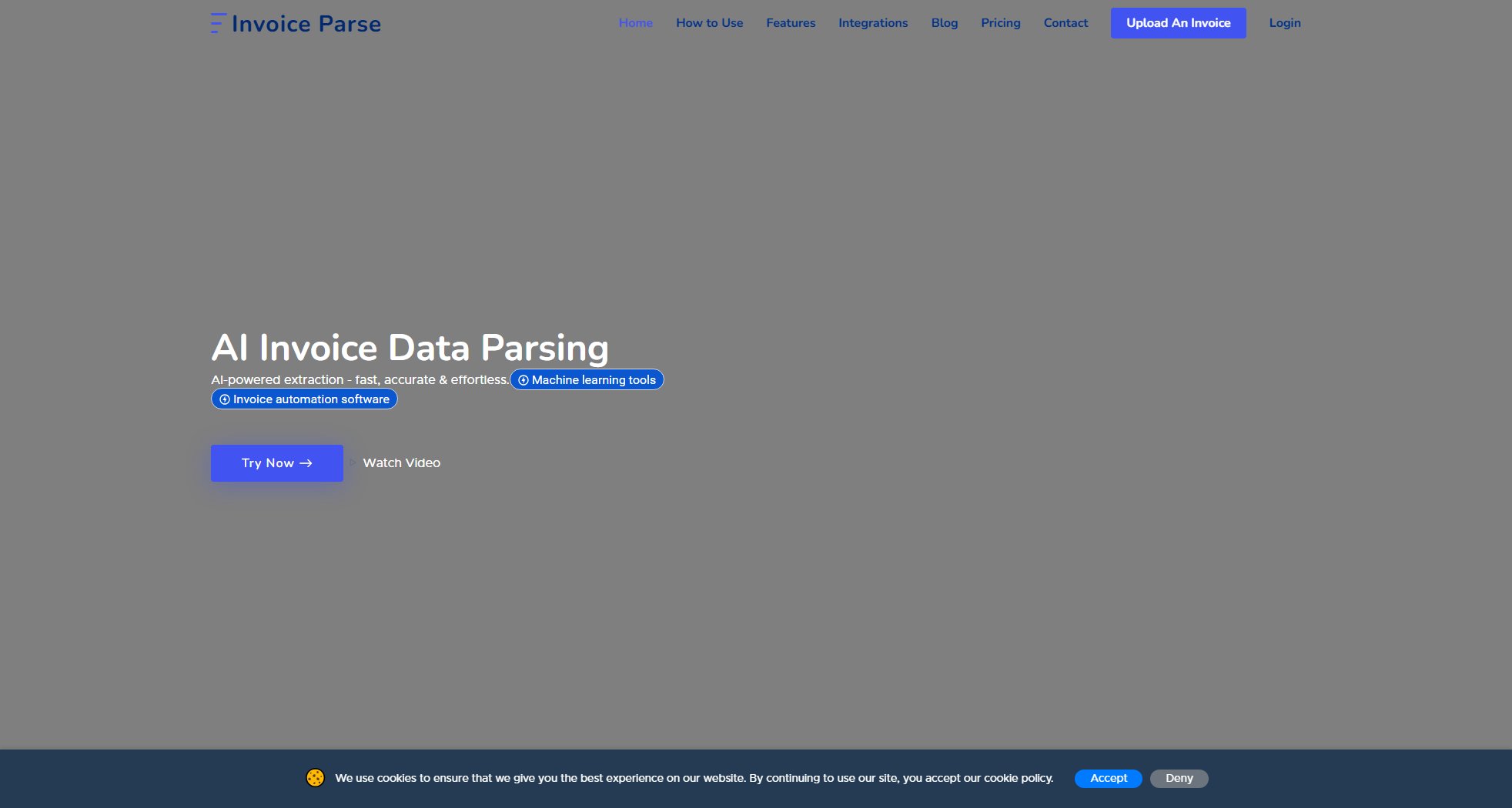 Invoice Parse AI Invoice Parse AI Interface & Screenshots Invoice Parse AI Invoice Parse AI Interface & Screenshots