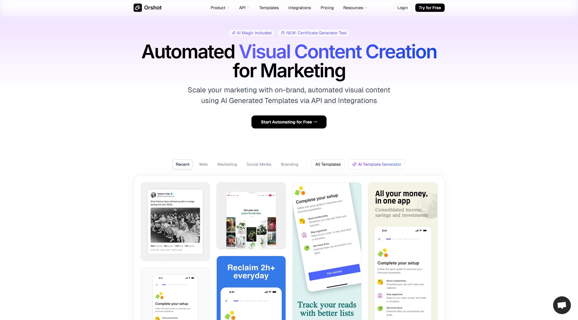 Orshot Orshot Interface & Screenshots Orshot Orshot Interface & Screenshots